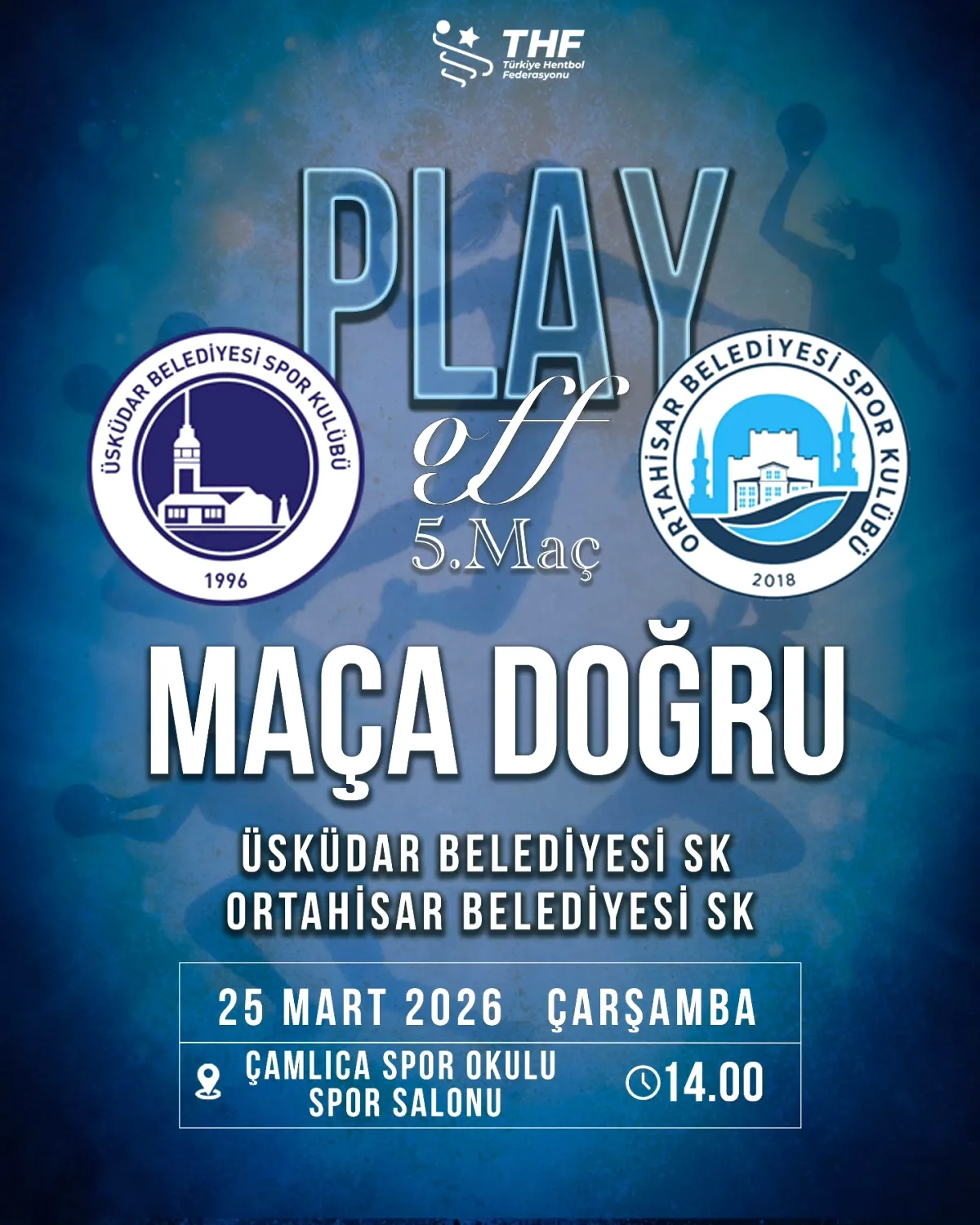 Üsküdar Belediyespor, Playoff 5. Maçında Ortahisar'la Final Mücadelesi Verecek Üsküdar Belediyespor, Playoff 5. Maçında Ortahisar'la Final Mücadelesi Verecek