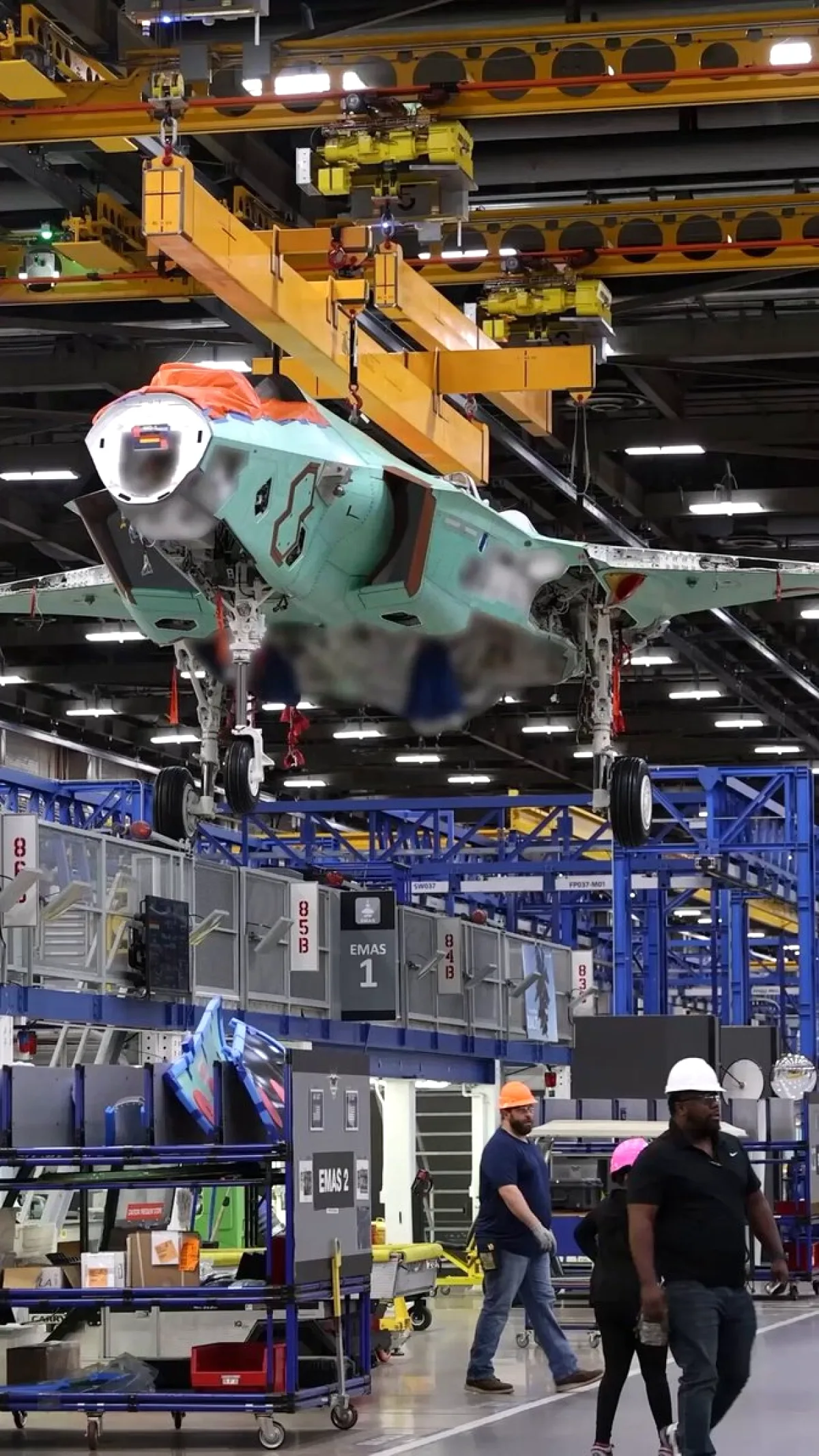 Almanya'nın İlk F-35'i Montaj Hattında: Hava Filosu İçin Somut Adım Almanya'nın İlk F-35'i Montaj Hattında: Hava Filosu İçin Somut Adım