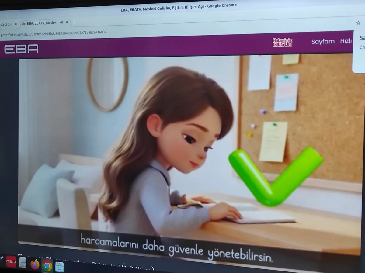 Yalova Çınarcık'ta Ortaokulda Bugün İlk Ders Finansal Okuryazarlık Oldu Yalova Çınarcık'ta Ortaokulda Bugün İlk Ders Finansal Okuryazarlık Oldu