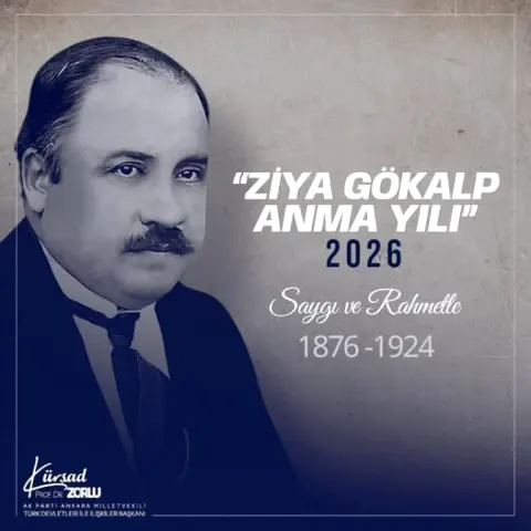 2026 Yılı Ziya Gökalp Anma Yılı İlan Edildi | TÜRKSOY Kararı