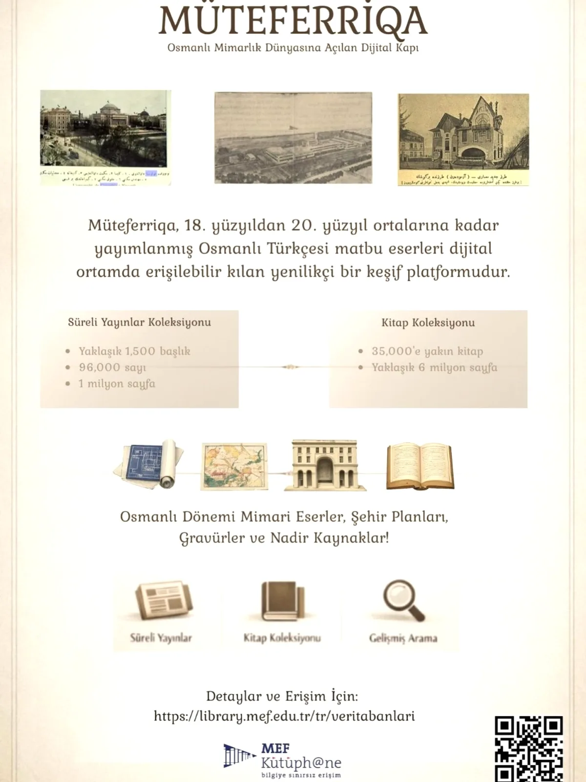 MEF Üniversitesi 7 Milyon Sayfalık Osmanlıca Dijital Arşivi Erişime Açtı MEF Üniversitesi 7 Milyon Sayfalık Osmanlıca Dijital Arşivi Erişime Açtı