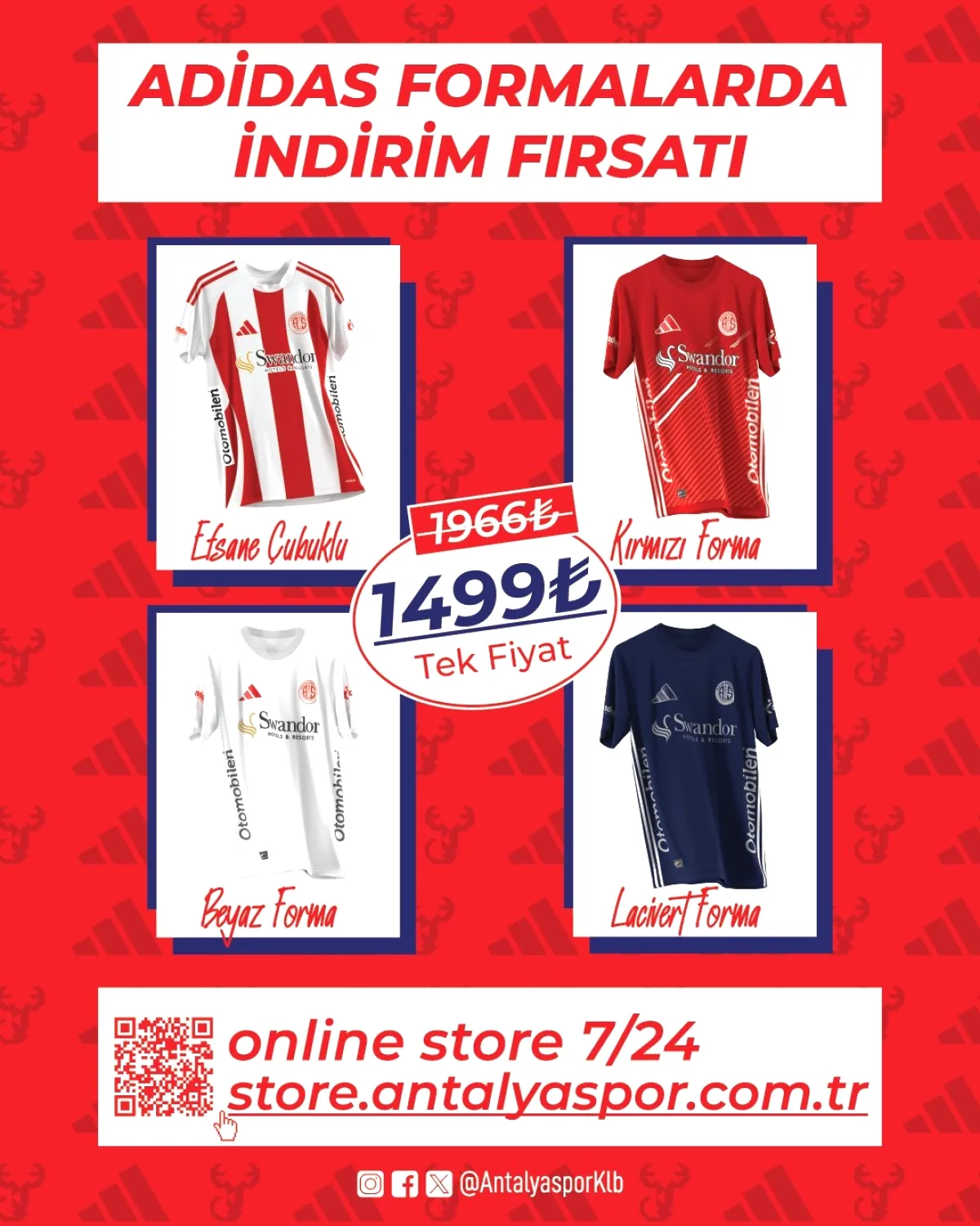 Bitexen Antalyaspor Formalari %24 İndirimde: 2025-2026 Adidas Formaları 1499 TL! Bitexen Antalyaspor Formalari %24 İndirimde: 2025-2026 Adidas Formaları 1499 TL!