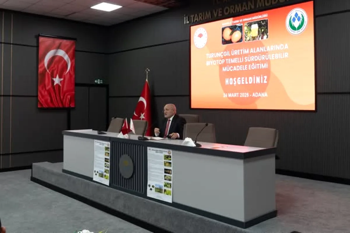 Adana'da Turunçgil Üreticileri İçin Biyolojik Mücadele Eğitimi Düzenlendi Adana'da Turunçgil Üreticileri İçin Biyolojik Mücadele Eğitimi Düzenlendi