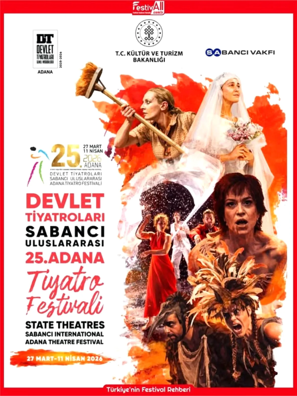 Adana'da Tiyatro Festivali Heyecanı: 27 Mart'ta Başlıyor Adana'da Tiyatro Festivali Heyecanı: 27 Mart'ta Başlıyor