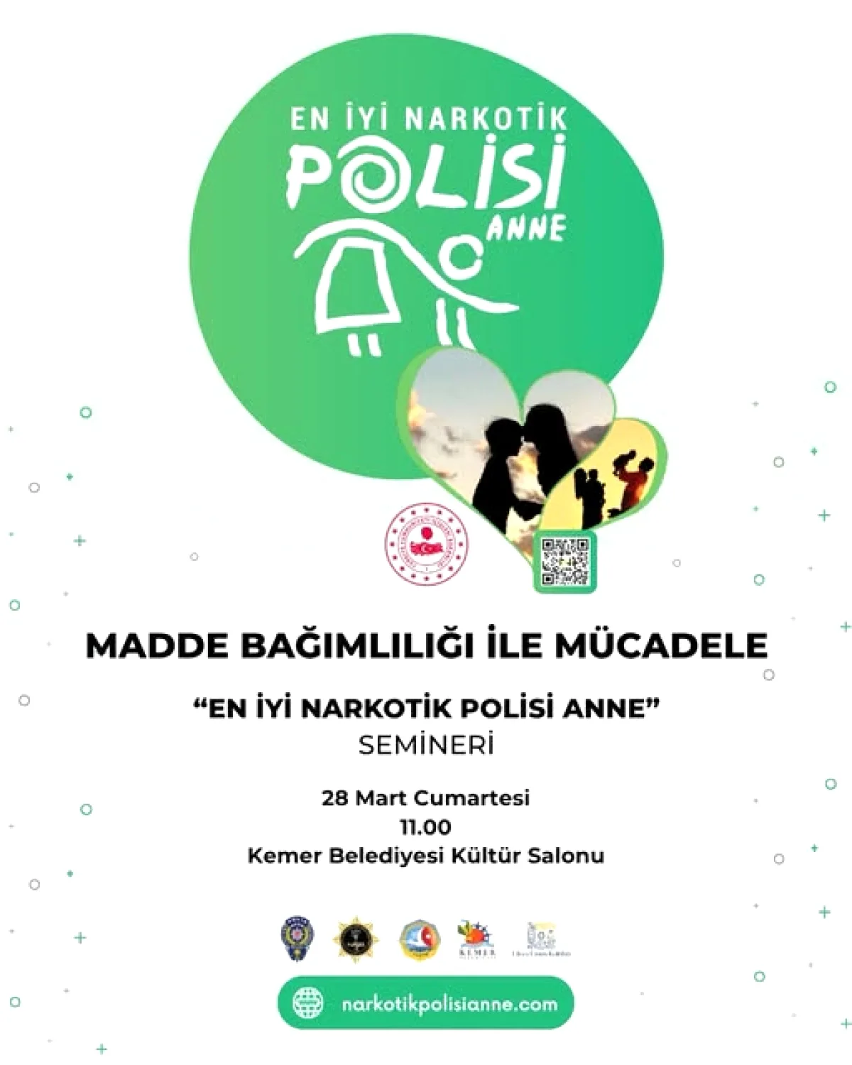 Antalya Kemer'de Anneler İçin Madde Bağımlılığı Semineri: 28 Mart'ta Antalya Kemer'de Anneler İçin Madde Bağımlılığı Semineri: 28 Mart'ta
