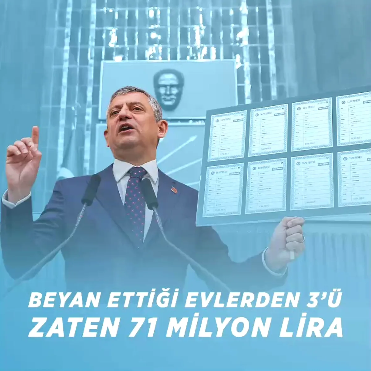 CHP'li Sümer'den Akıncı'ya Sert Servet Sorusu: "2 Kat Para Nereden Geldi?" CHP'li Sümer'den Akıncı'ya Sert Servet Sorusu: "2 Kat Para Nereden Geldi?"
