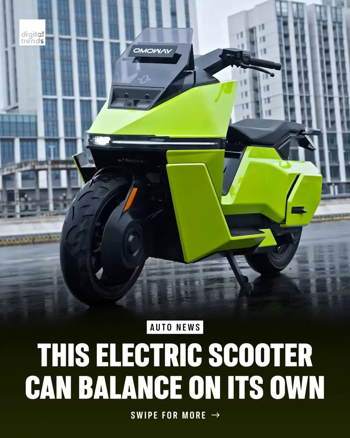 OMO X Geliyor: CMG Jiroskopuyla Kendini Dengeleyen İlk Elektrikli Scooter OMO X Geliyor: CMG Jiroskopuyla Kendini Dengeleyen İlk Elektrikli Scooter