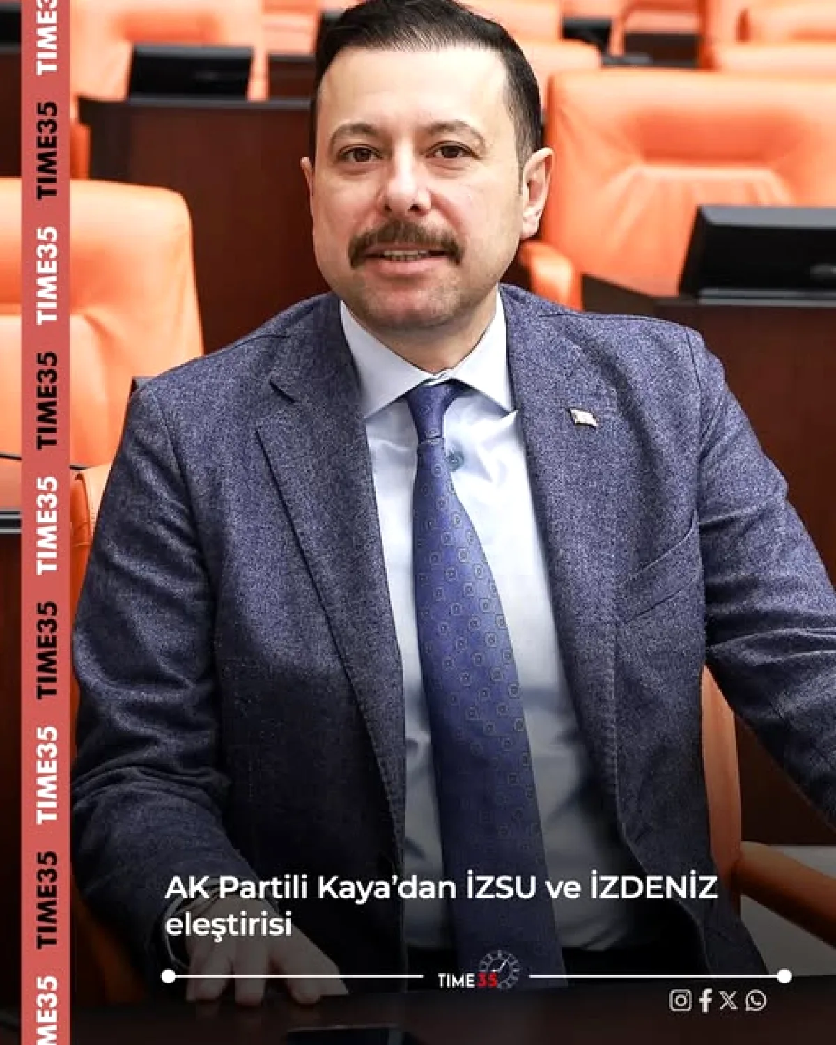 AK Partili Kaya'dan İZSU ve İZDENİZ'e Liyakat Eleştirisi: "Alanında Uzman İsimler Yeterince Yer Almıyor" AK Partili Kaya'dan İZSU ve İZDENİZ'e Liyakat Eleştirisi: "Alanında Uzman İsimler Yeterince Yer Almıyor"