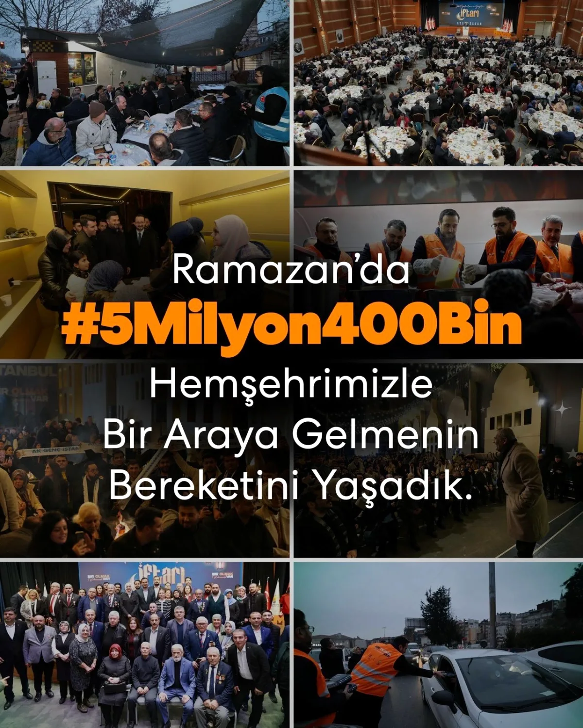 Sancaktepe'den Dev Rakam: 5.4 Milyon Kişiye Ramazan Yardımı Sancaktepe'den Dev Rakam: 5.4 Milyon Kişiye Ramazan Yardımı