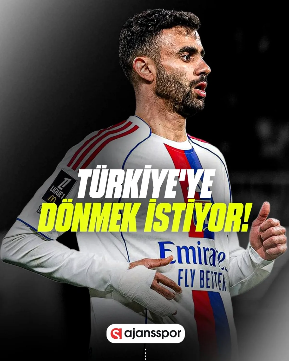 Rachid Ghezzal'dan Türkiye'ye Dönüş Sinyali! Rachid Ghezzal'dan Türkiye'ye Dönüş Sinyali!