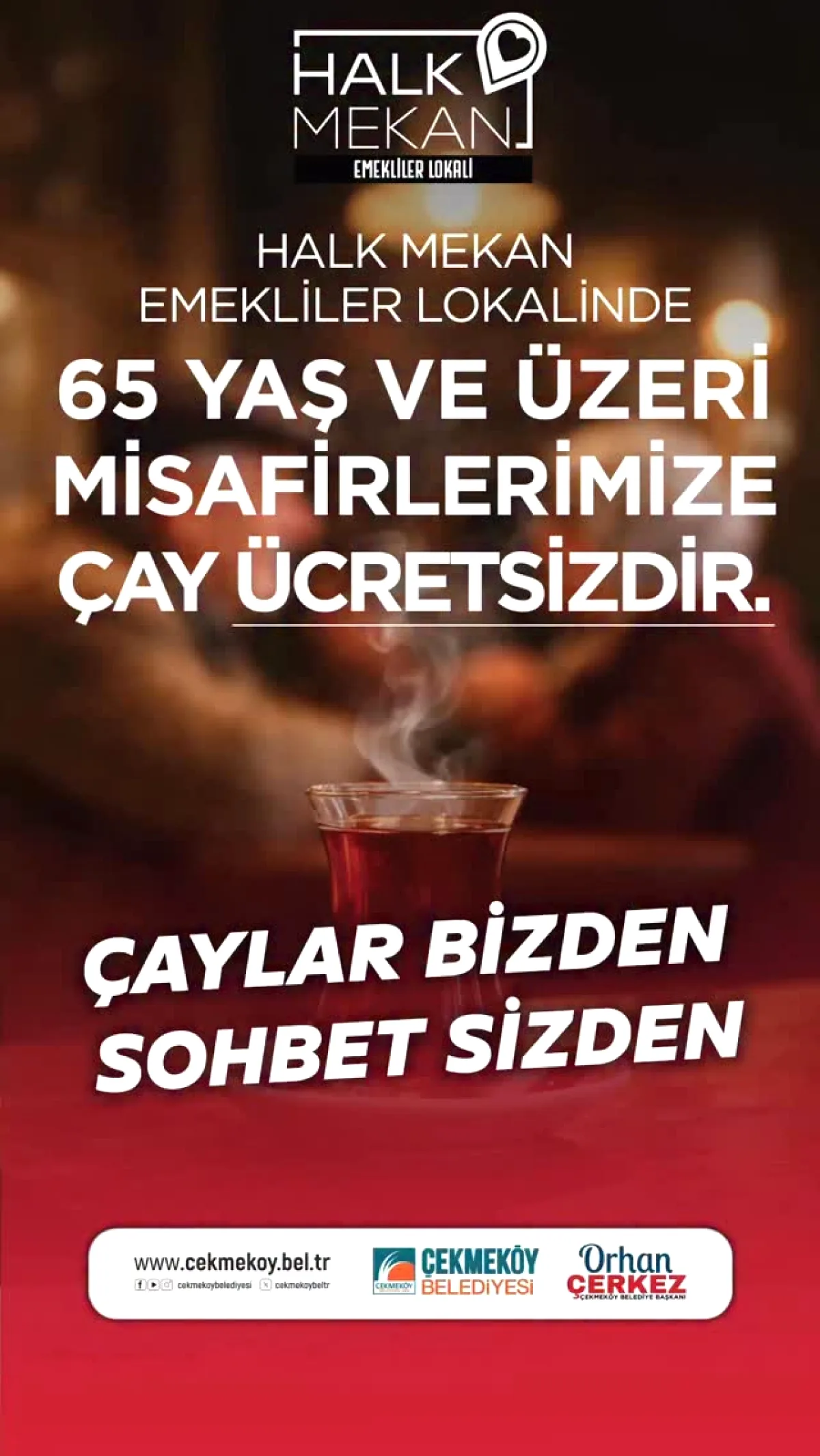 Çekmeköy'de Emekliler İçin Çay Sohbeti: 65+ Yaş Komşular Mecidiye Parkı'nda Buluşuyor Çekmeköy'de Emekliler İçin Çay Sohbeti: 65+ Yaş Komşular Mecidiye Parkı'nda Buluşuyor