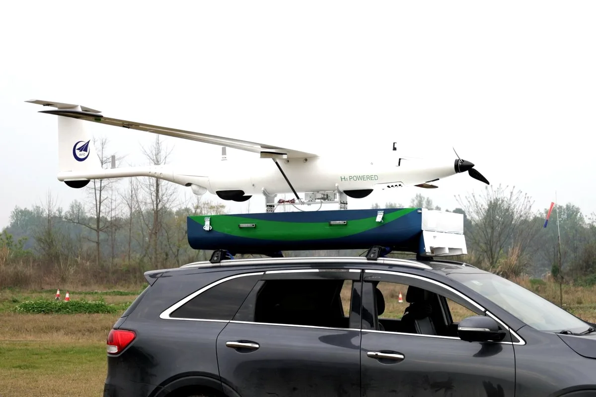Çin'den Hibrit Enerjili Drone: Güneş, Hidrojen ve Batarya Teknolojisi İlk Uçuşunu Yaptı Çin'den Hibrit Enerjili Drone: Güneş, Hidrojen ve Batarya Teknolojisi İlk Uçuşunu Yaptı
