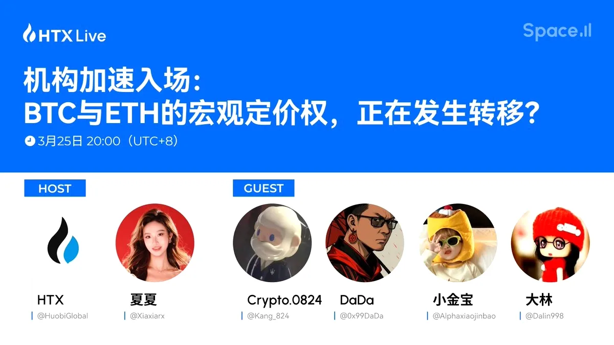 Huobi Global Canlı Yayını - Kurumların BTC ve ETH Fiyatlandırmasındaki Rolü Tartışılacak Huobi Global Canlı Yayını - Kurumların BTC ve ETH Fiyatlandırmasındaki Rolü Tartışılacak