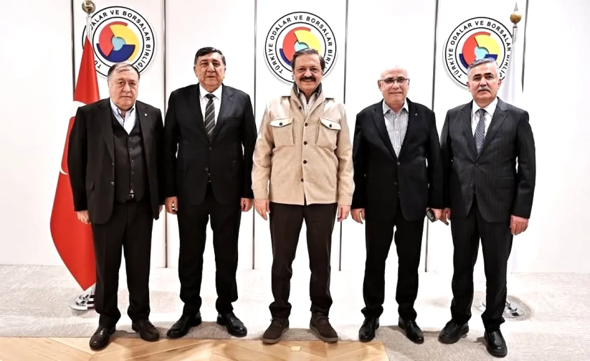 Balıkesir Ticaret Borsası, TOBB Başkanı Hisarcıklıoğlu ile Görüştü Balıkesir Ticaret Borsası, TOBB Başkanı Hisarcıklıoğlu ile Görüştü