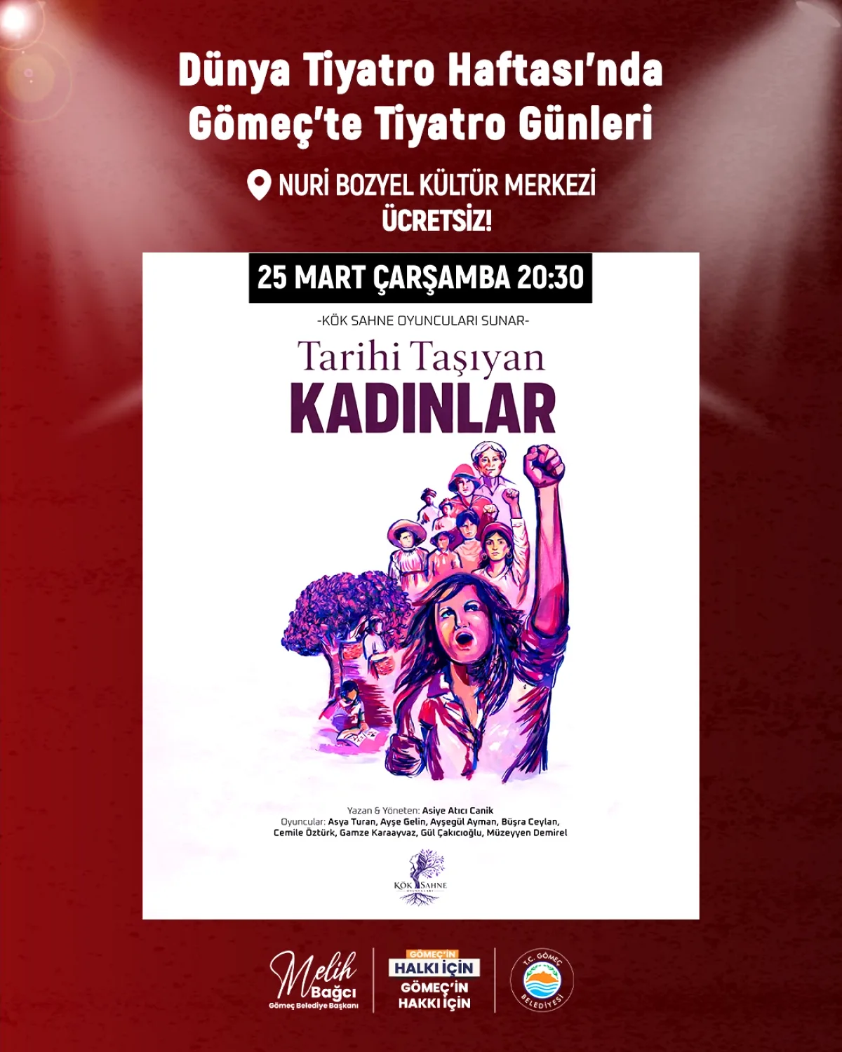 Gömeçte Tiyatro Şöleni Başlıyor Tüm Oyunlar Ücretsiz Gömeçte Tiyatro Şöleni Başlıyor Tüm Oyunlar Ücretsiz