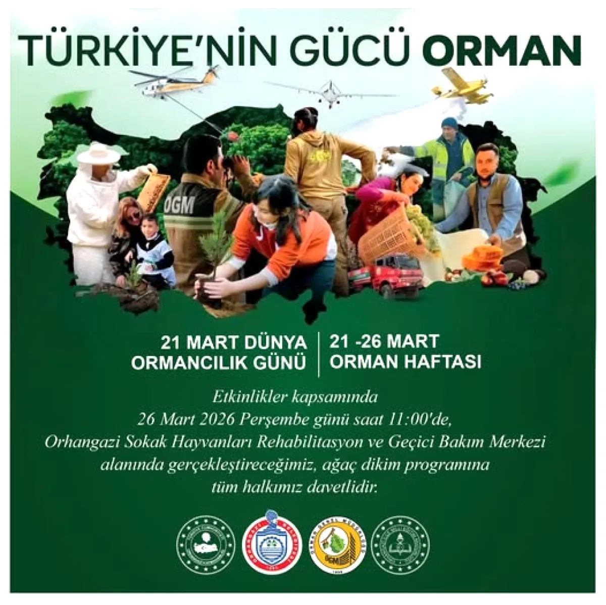 Orhangazi'de 26 Mart'ta Fidanlar Toprakla Buluşuyor: Tüm Hemşehriler Davetli Orhangazi'de 26 Mart'ta Fidanlar Toprakla Buluşuyor: Tüm Hemşehriler Davetli