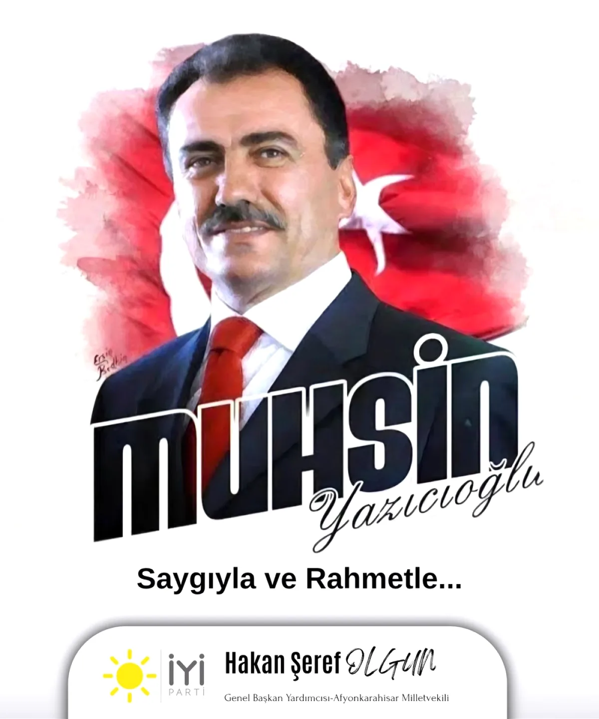 Hakan Şeref OLGUN, Muhsin YAZICIOĞLU'yu Şehadet Yıl Dönümünde Andı Hakan Şeref OLGUN, Muhsin YAZICIOĞLU'yu Şehadet Yıl Dönümünde Andı