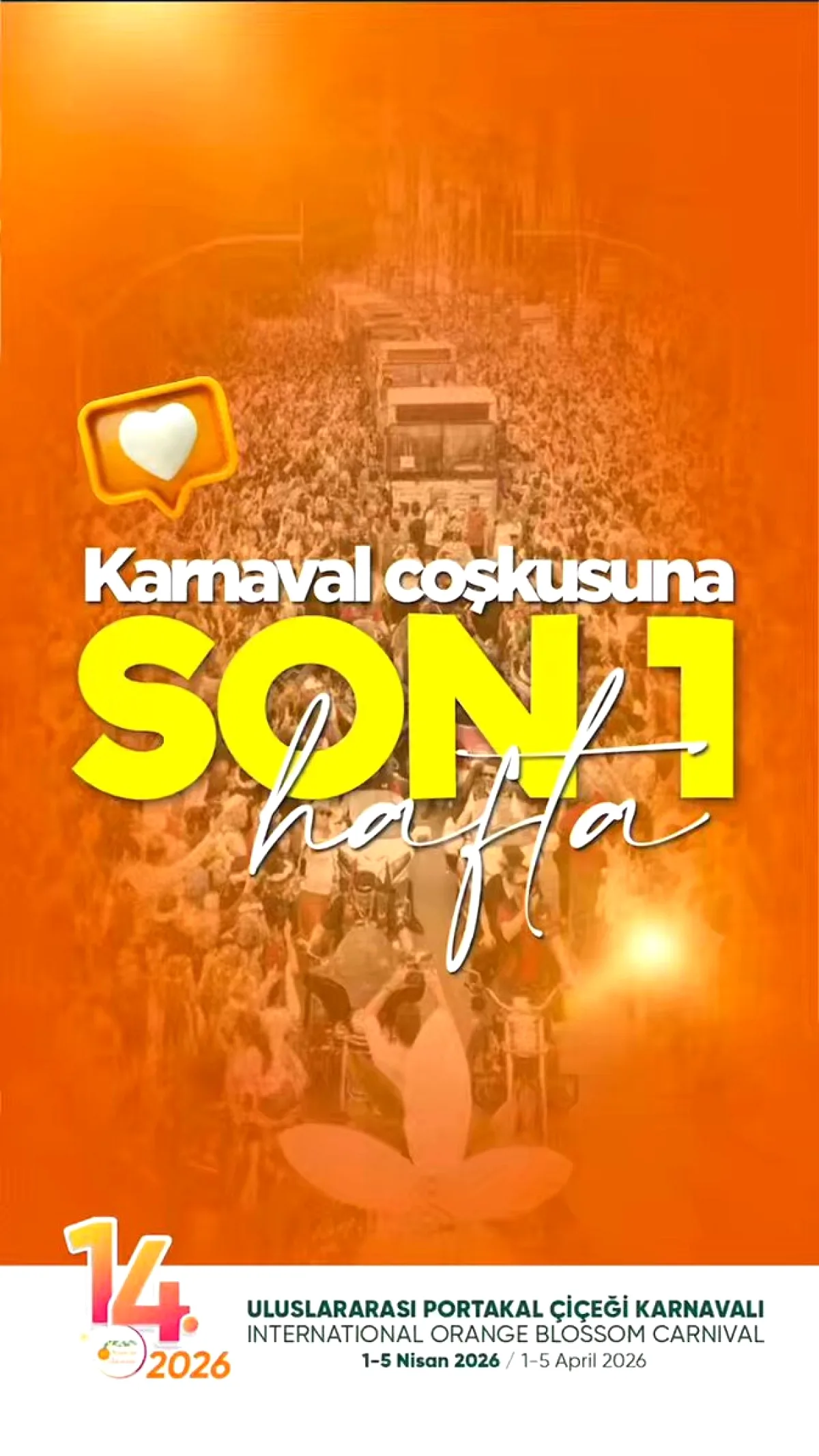 Adana'da Portakal Çiçeği Kokusuyla Dolu 14. Karnaval İçin Geri Sayım Başladı Adana'da Portakal Çiçeği Kokusuyla Dolu 14. Karnaval İçin Geri Sayım Başladı