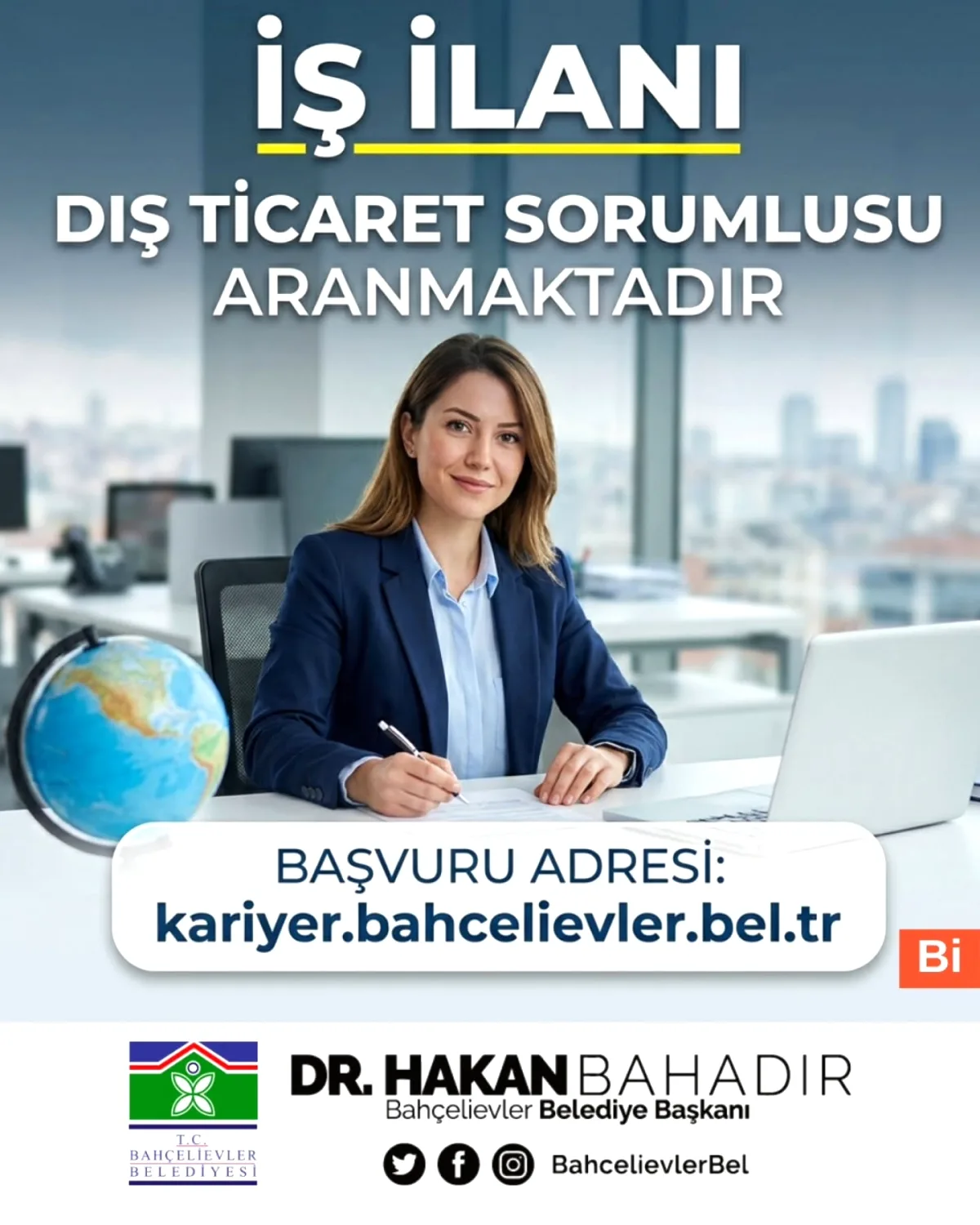 BiKariyer İstihdam Birimi Dış Ticaret Sorumlusu Arıyor BiKariyer İstihdam Birimi Dış Ticaret Sorumlusu Arıyor
