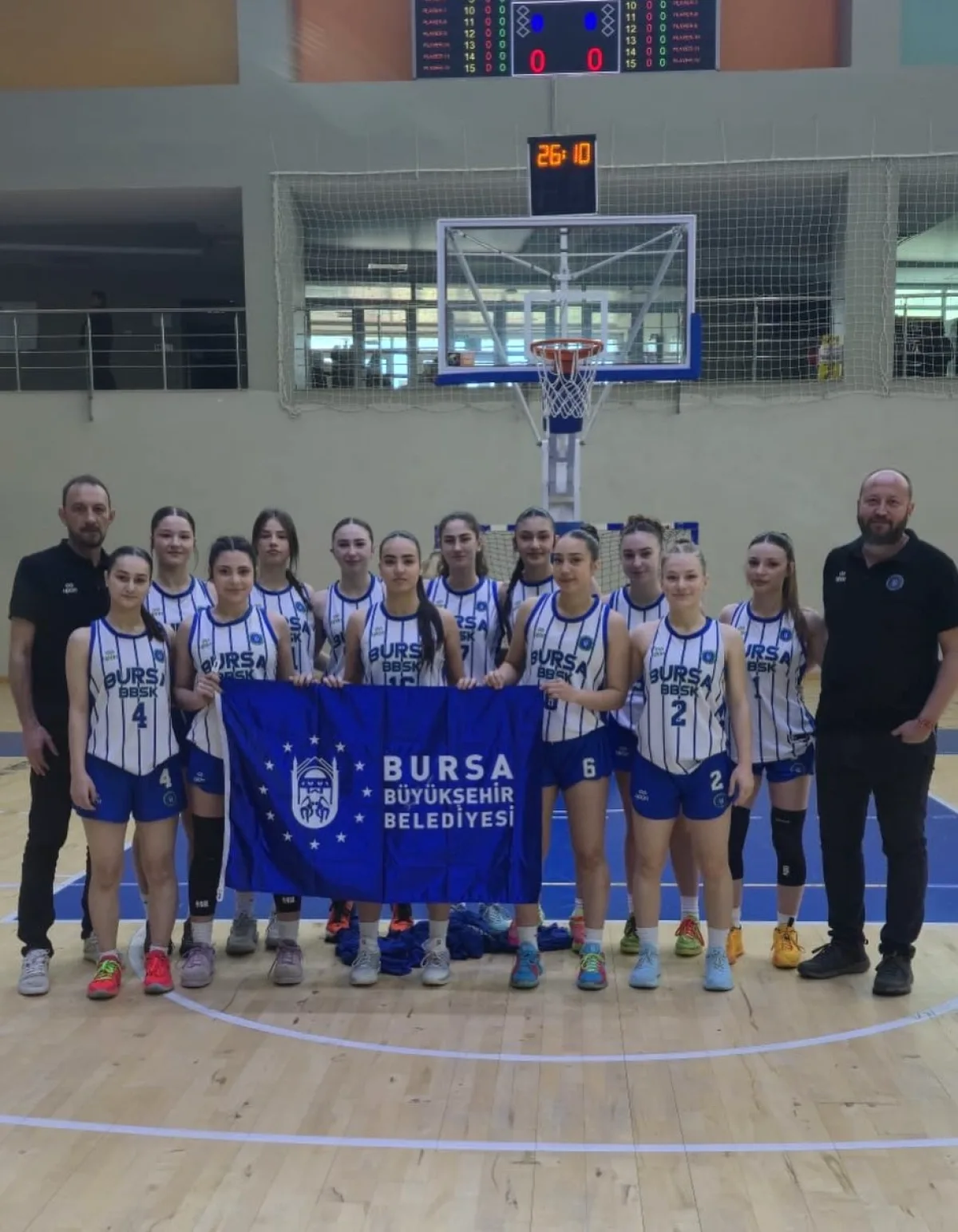 Bursa Büyükşehir Belediyespor, Antalya Büyükşehir Belediyespor B Takımını 52-43 Mağlup Etti Bursa Büyükşehir Belediyespor, Antalya Büyükşehir Belediyespor B Takımını 52-43 Mağlup Etti
