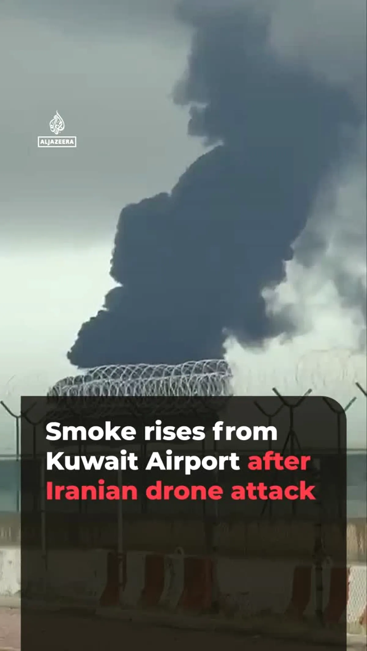 İran Drone Saldırısı Sonrası Kuwait Havalimanı'nda Duman Yükseldi İran Drone Saldırısı Sonrası Kuwait Havalimanı'nda Duman Yükseldi