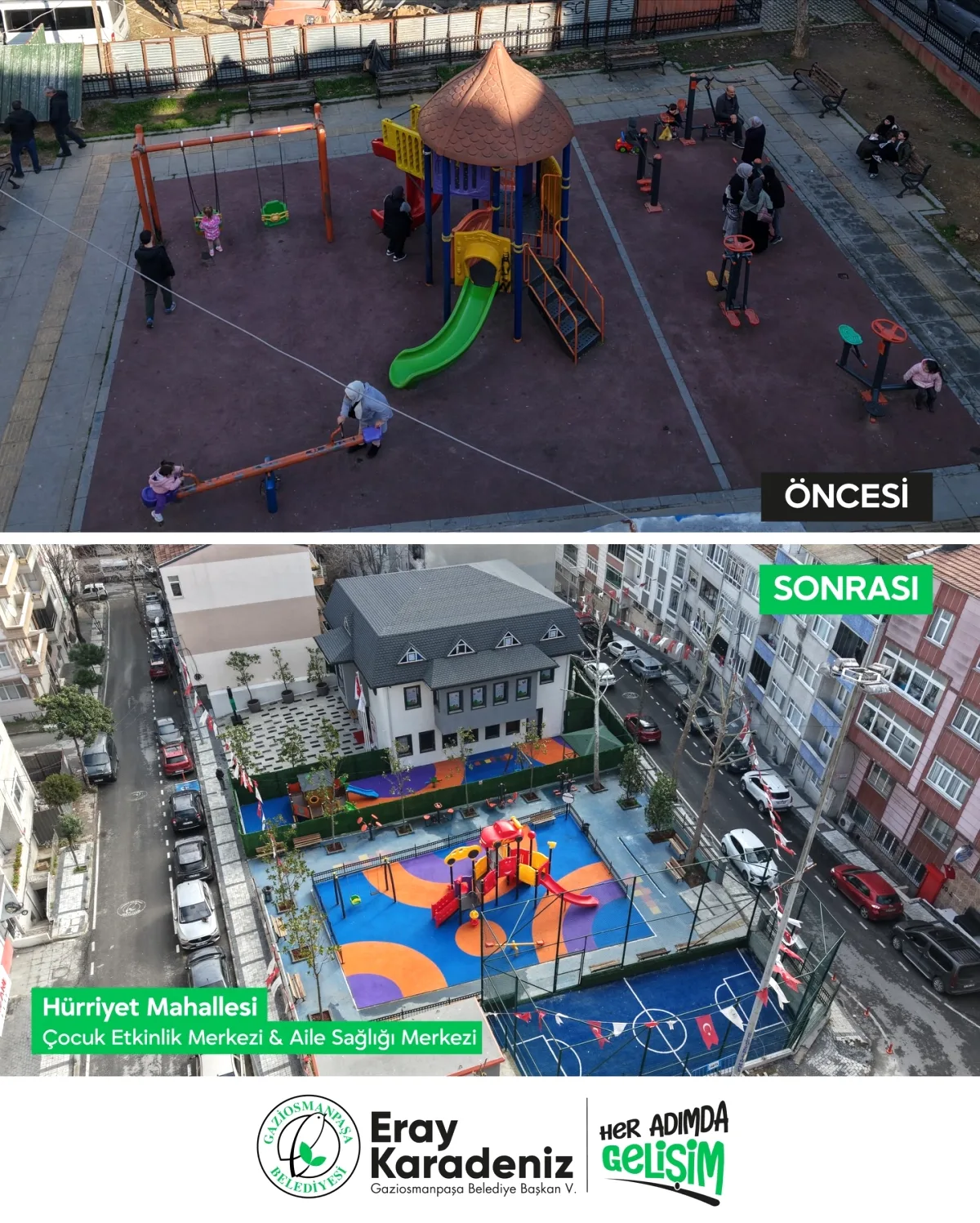 Gaziosmanpaşa'da Çocuklar İçin Yeni Hizmet: Etkinlik Merkezi ve Park Yenilendi Gaziosmanpaşa'da Çocuklar İçin Yeni Hizmet: Etkinlik Merkezi ve Park Yenilendi