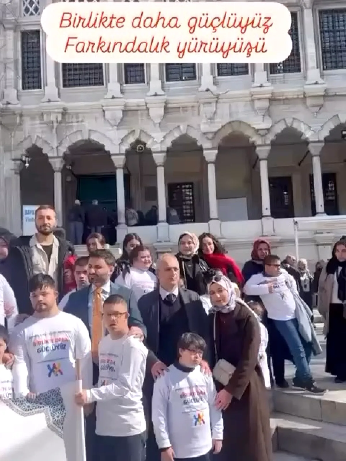 Kapalıçarşı'da Down Sendromu Farkındalık Yürüyüşü: Kapsayıcılık İçin Birlikte Yürüdüler Kapalıçarşı'da Down Sendromu Farkındalık Yürüyüşü: Kapsayıcılık İçin Birlikte Yürüdüler