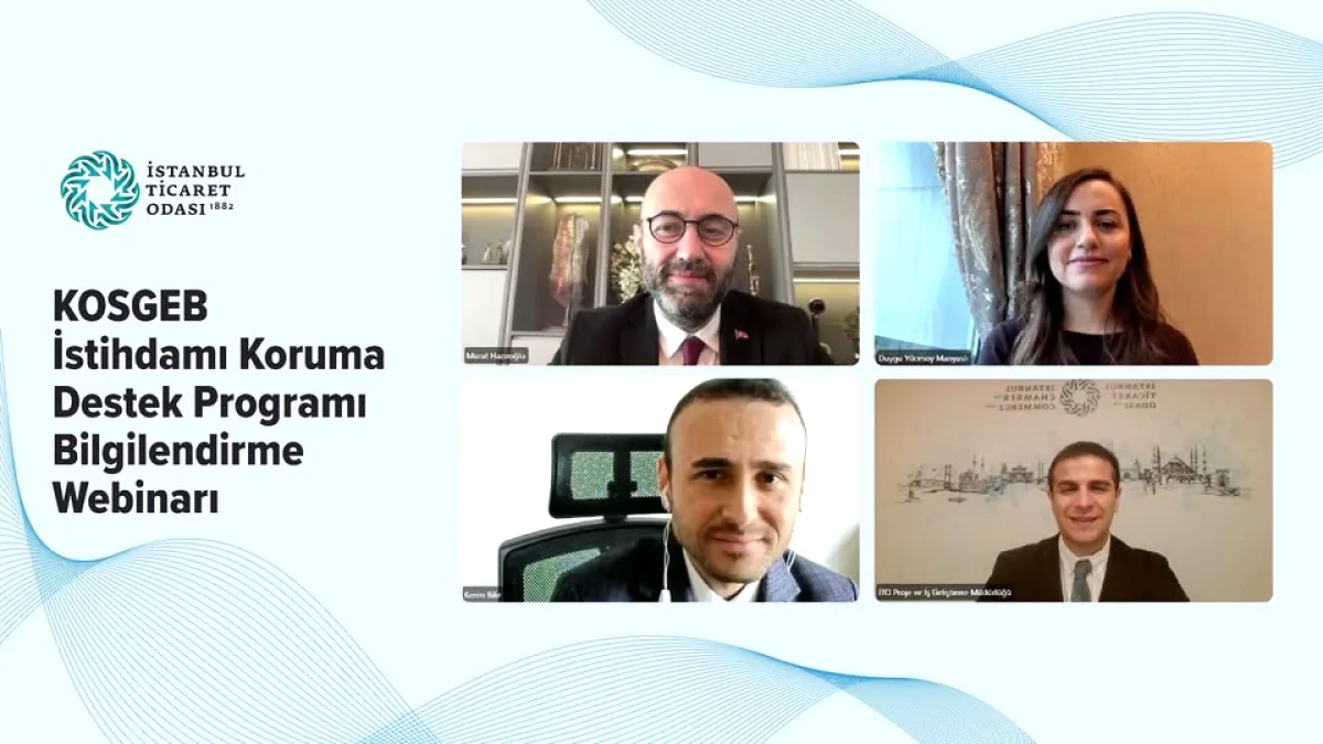 İTO KOSGEB İstihdamı Koruma Destek Programı Webinarı İTO KOSGEB İstihdamı Koruma Destek Programı Webinarı