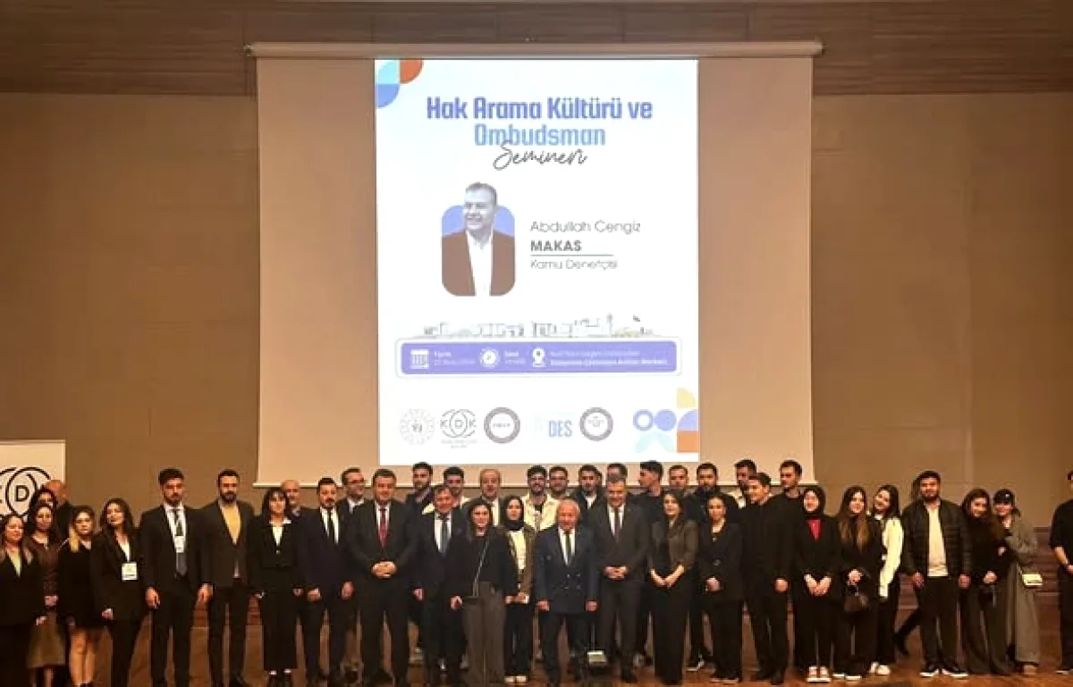 Kayseri'de "Hak Arama Kültürü ve Ombudsman" Semineri Düzenlendi Kayseri'de "Hak Arama Kültürü ve Ombudsman" Semineri Düzenlendi