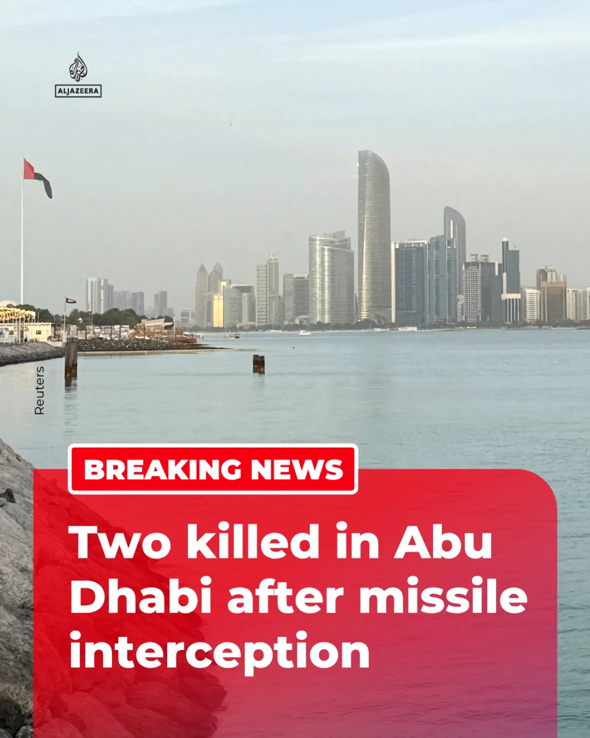 Abu Dhabi'de Füze Müdahalesi: 2 Kişi Hayatını Kaybetti Abu Dhabi'de Füze Müdahalesi: 2 Kişi Hayatını Kaybetti