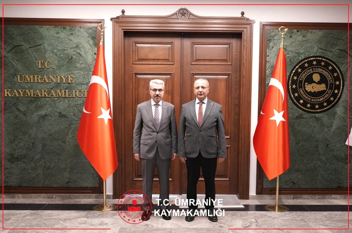 Ümraniye Kaymakamı, Üsküdar'dan Gelen Meslektaşını Ağırladı Ümraniye Kaymakamı, Üsküdar'dan Gelen Meslektaşını Ağırladı