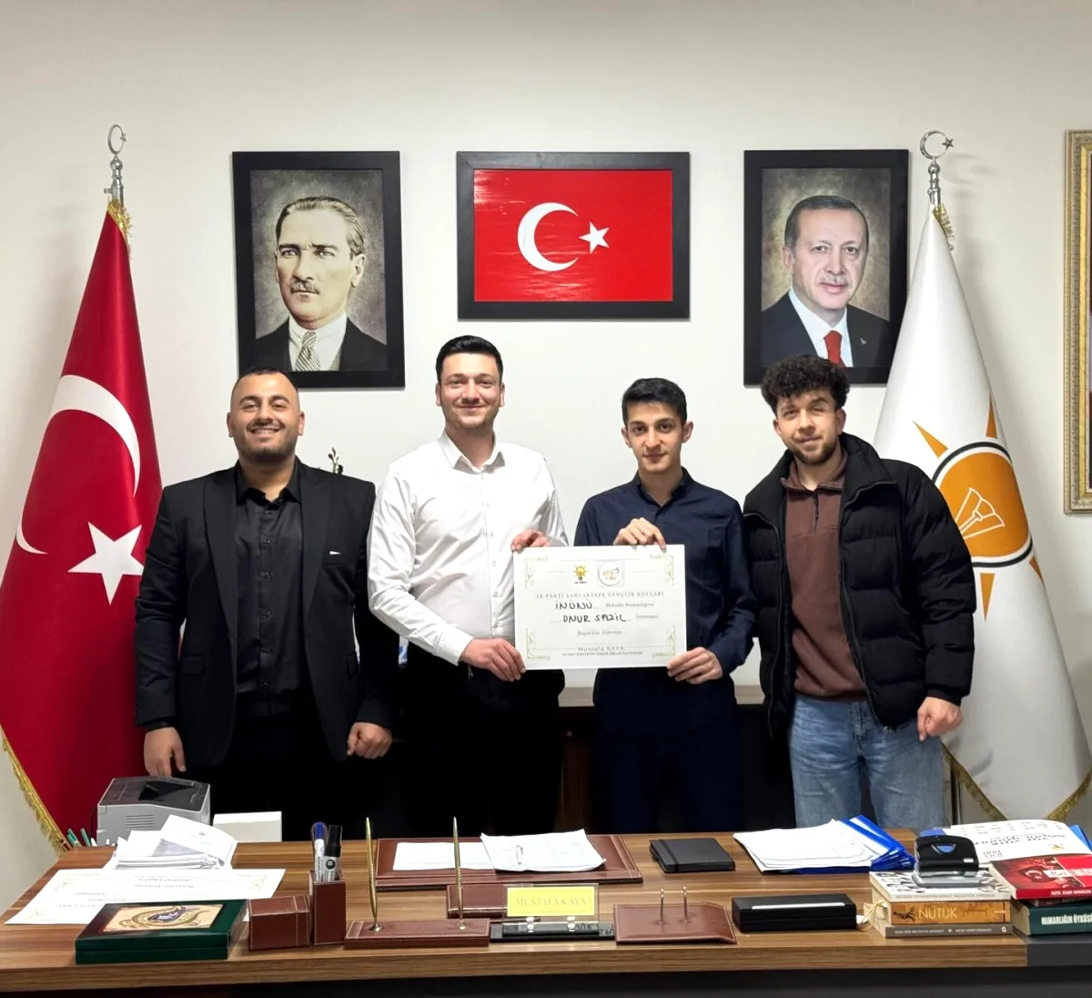 Sancaktepe'de İnönü Mahallesi Başkanlığı'na Onur Sazil Atandı Sancaktepe'de İnönü Mahallesi Başkanlığı'na Onur Sazil Atandı