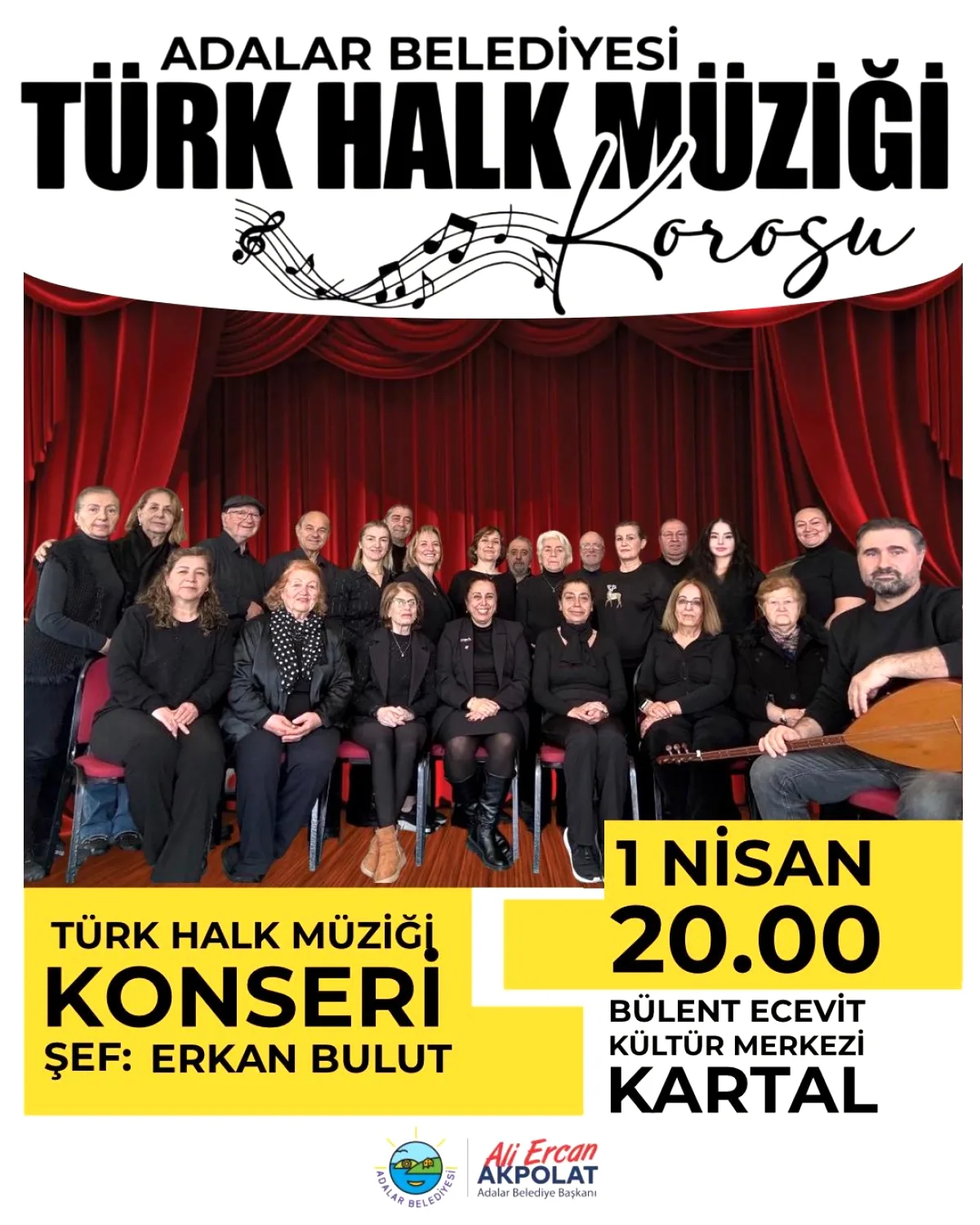 Adalar'dan Geleneksel Türküler Kartal'da Yankılanacak: Ücretsiz Konser Adalar'dan Geleneksel Türküler Kartal'da Yankılanacak: Ücretsiz Konser