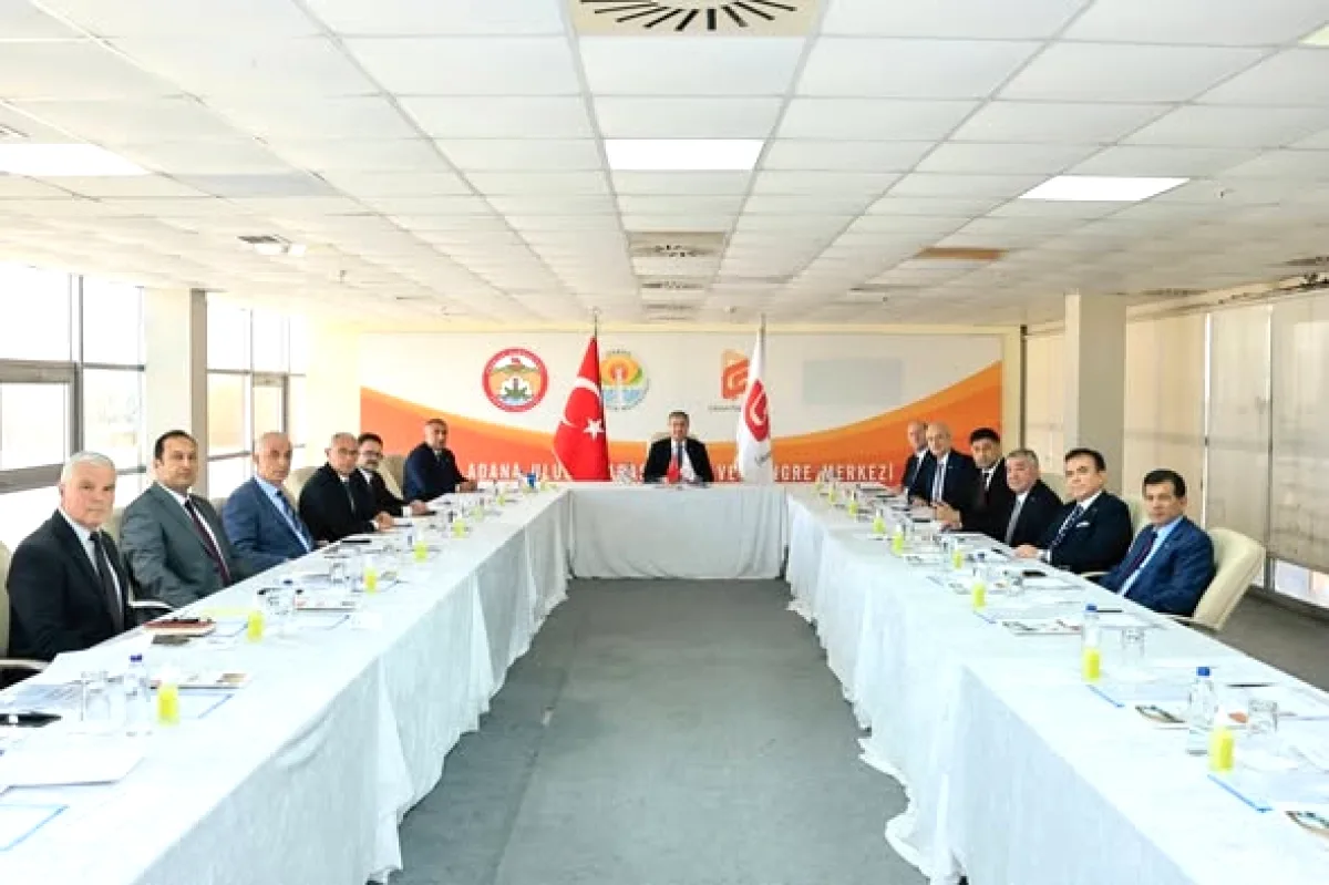 Adana'da Çukurova Fuarcılık Genel Kurulu Yapıldı Adana'da Çukurova Fuarcılık Genel Kurulu Yapıldı