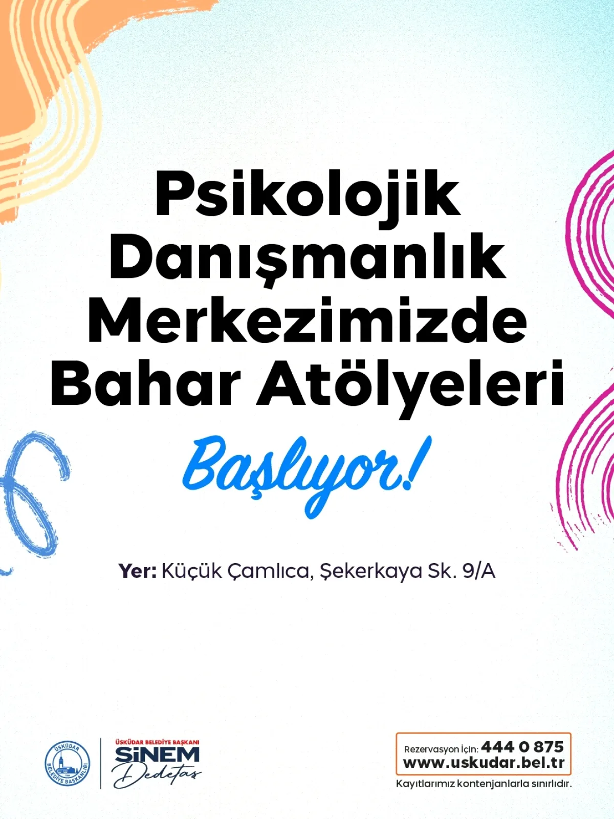 Ücretsiz mi, Herkese Açık mı? Üsküdar'da Bahar Atölyeleri Başlıyor Ücretsiz mi, Herkese Açık mı? Üsküdar'da Bahar Atölyeleri Başlıyor