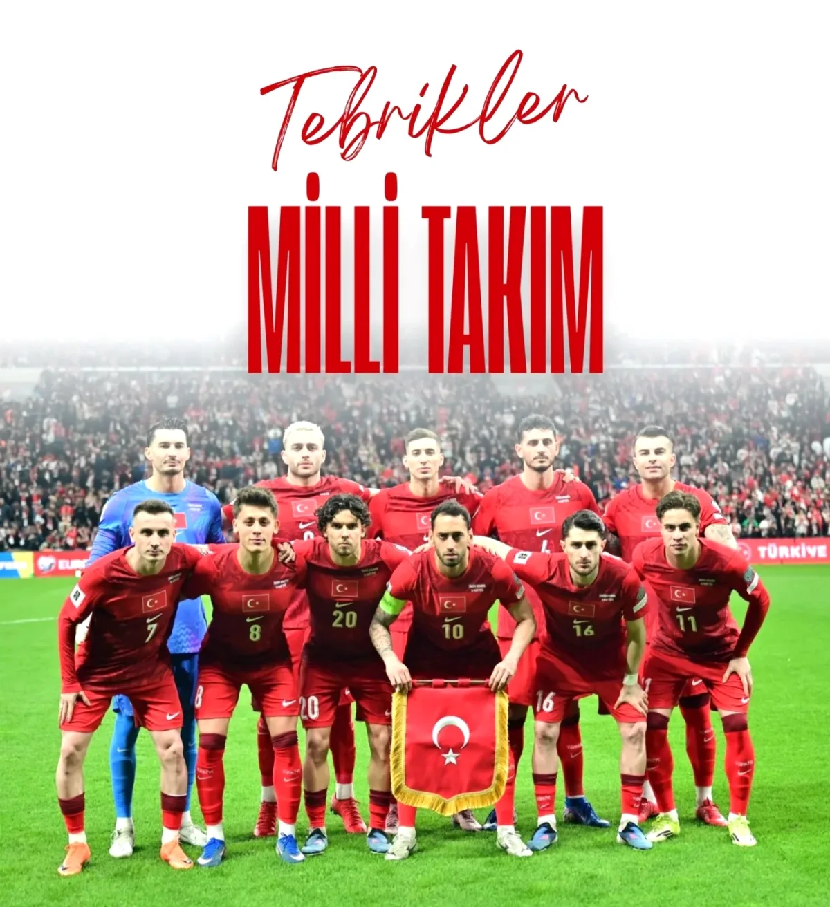 Sancaktepe Kaymakamlığı'ndan A Millî Takımına Tebrik Sancaktepe Kaymakamlığı'ndan A Millî Takımına Tebrik