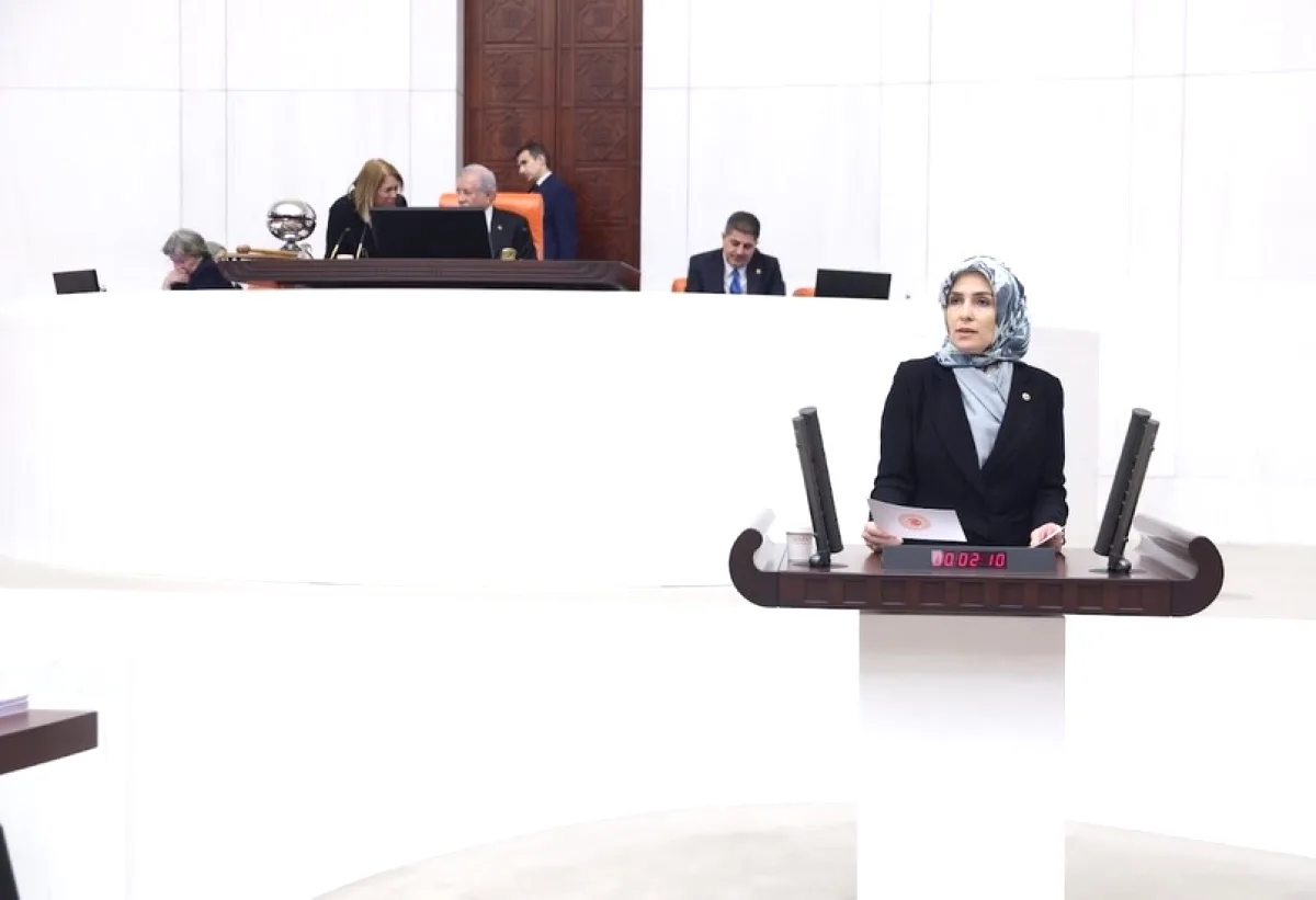Büşra Paker TBMM'de Şiddet İçeriklerine Karşı Mücadeleyi Açıkladı Büşra Paker TBMM'de Şiddet İçeriklerine Karşı Mücadeleyi Açıkladı