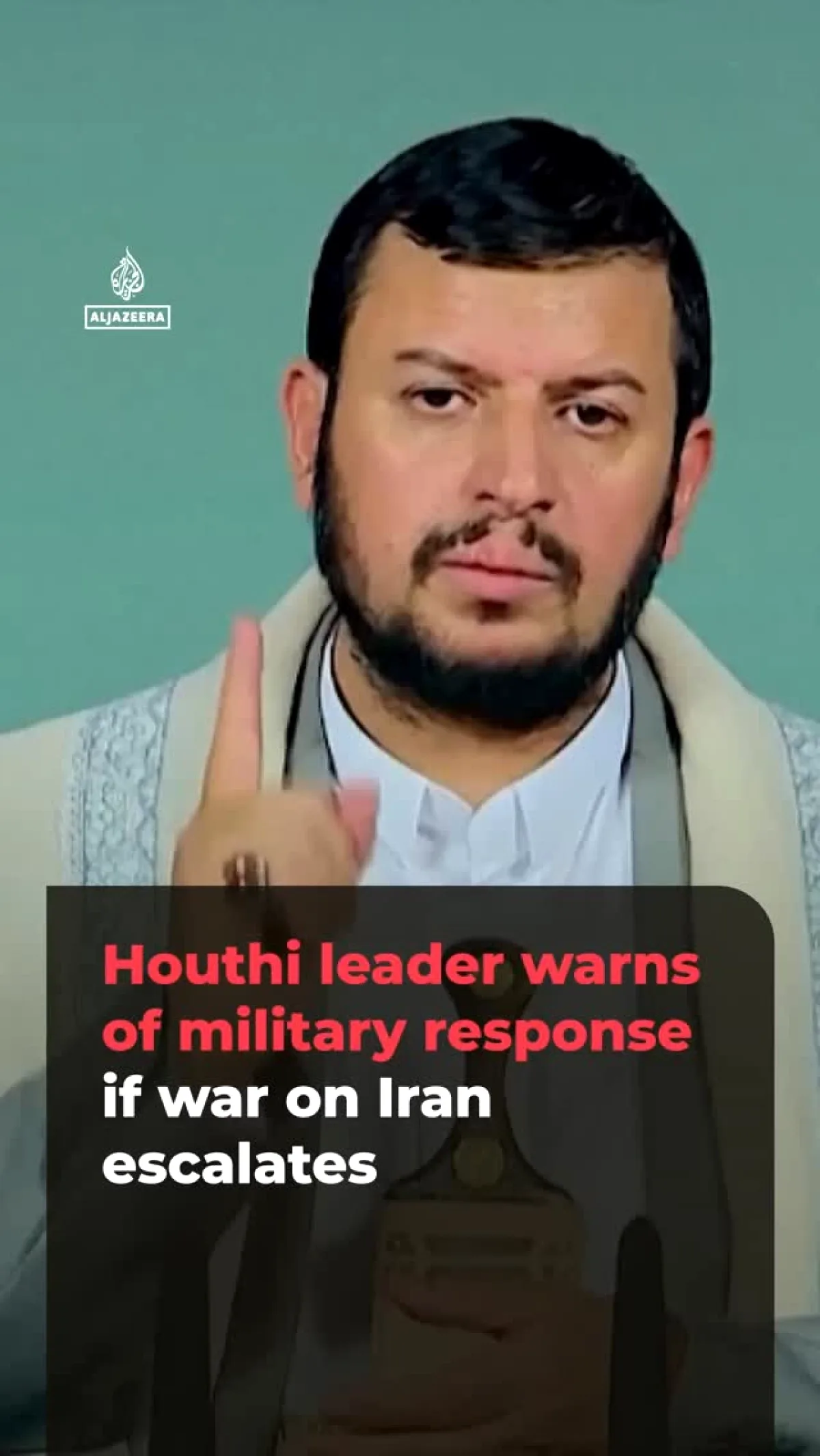 Houthi Lideri İran-İsrail Savaşına Katılma Tehdidinde Bulundu Houthi Lideri İran-İsrail Savaşına Katılma Tehdidinde Bulundu