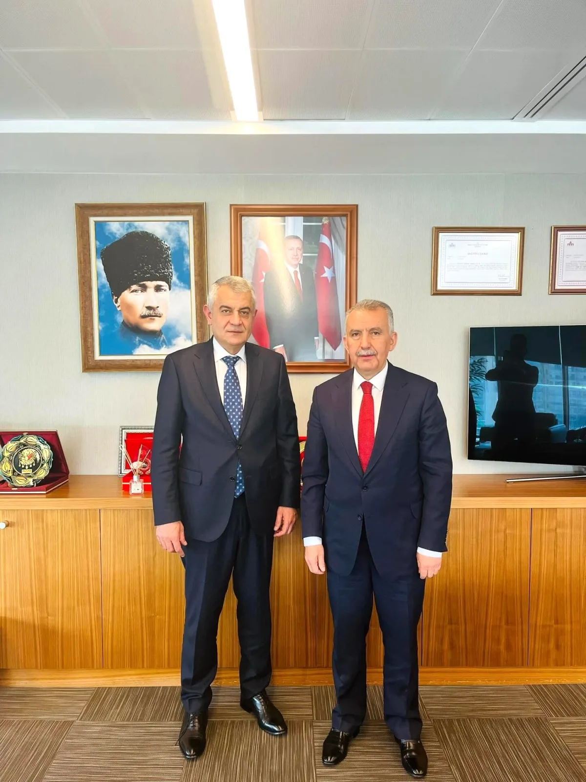Çamlıdere'de Doğalgaz Çalışmaları İçin Başkent Doğalgaz Ziyareti Çamlıdere'de Doğalgaz Çalışmaları İçin Başkent Doğalgaz Ziyareti