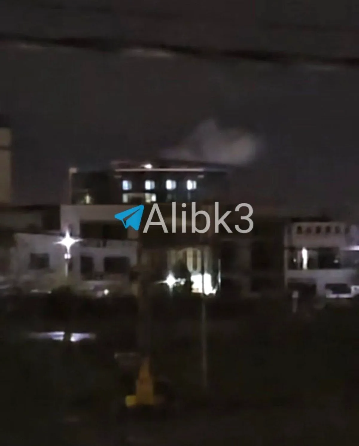 Erbil'de PAK'a Ait Bina Vuruldu Erbil'de PAK'a Ait Bina Vuruldu