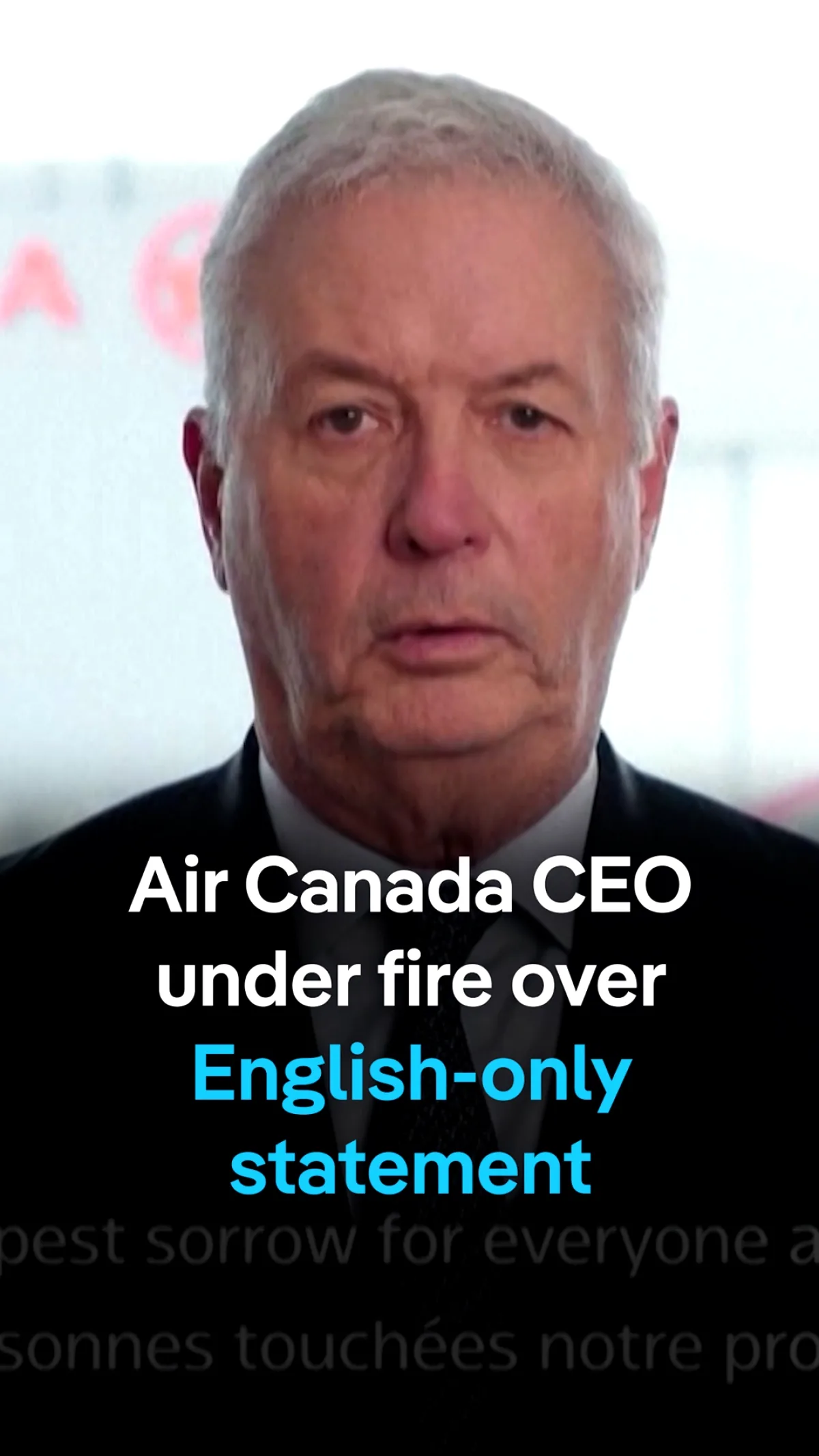 Air Canada CEO'sunun Kaza Sonrası Mesajı Tepki Çekti Air Canada CEO'sunun Kaza Sonrası Mesajı Tepki Çekti