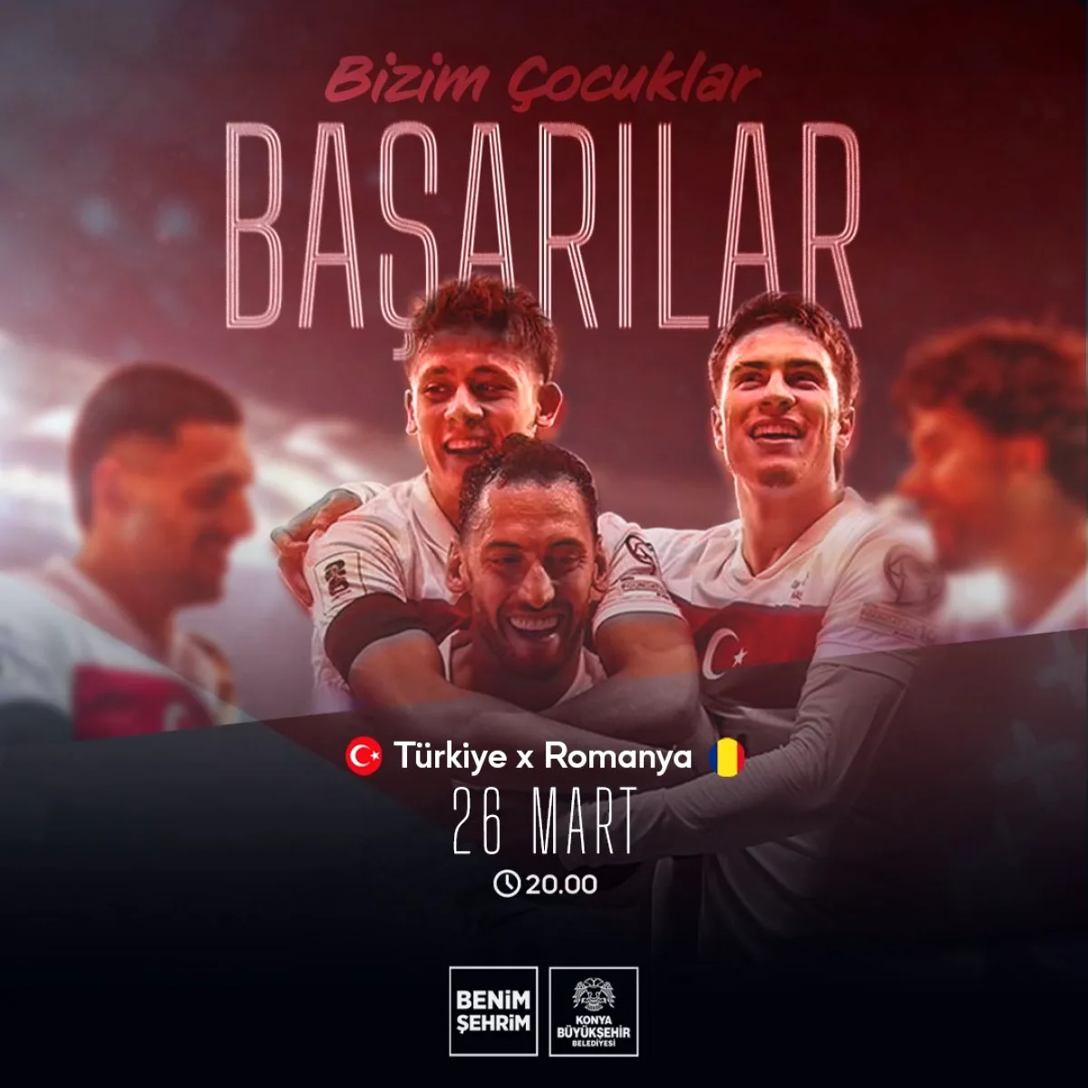 Konya'da Tarihi Maç! A Millilerimiz Romanya ile Dünya Kupası Yolunda Konya'da Tarihi Maç! A Millilerimiz Romanya ile Dünya Kupası Yolunda