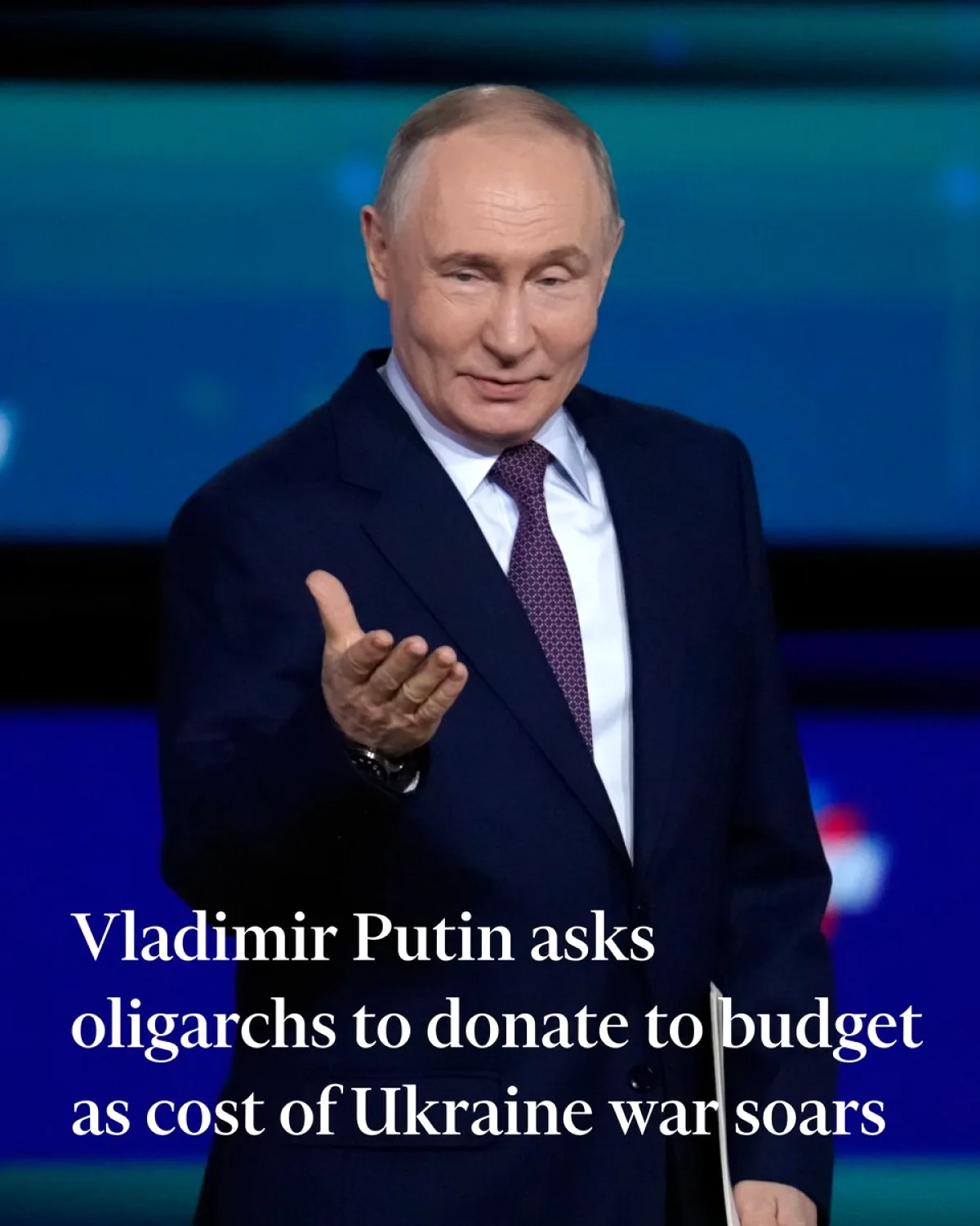 Donbas için savaş: Putin'den iş dünyasına kritik mesaj Donbas için savaş: Putin'den iş dünyasına kritik mesaj