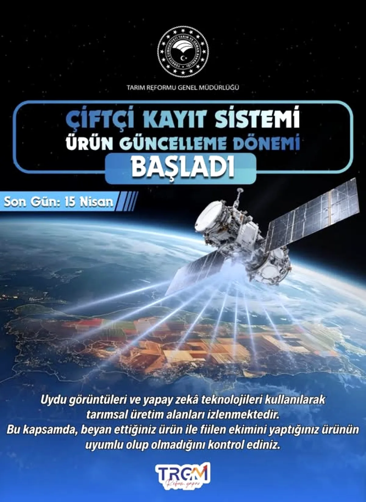 Gaziantep Çiftçileri Dikkat! ÇKS Güncellemesi İçin Son Tarih 30 Nisan Gaziantep Çiftçileri Dikkat! ÇKS Güncellemesi İçin Son Tarih 30 Nisan