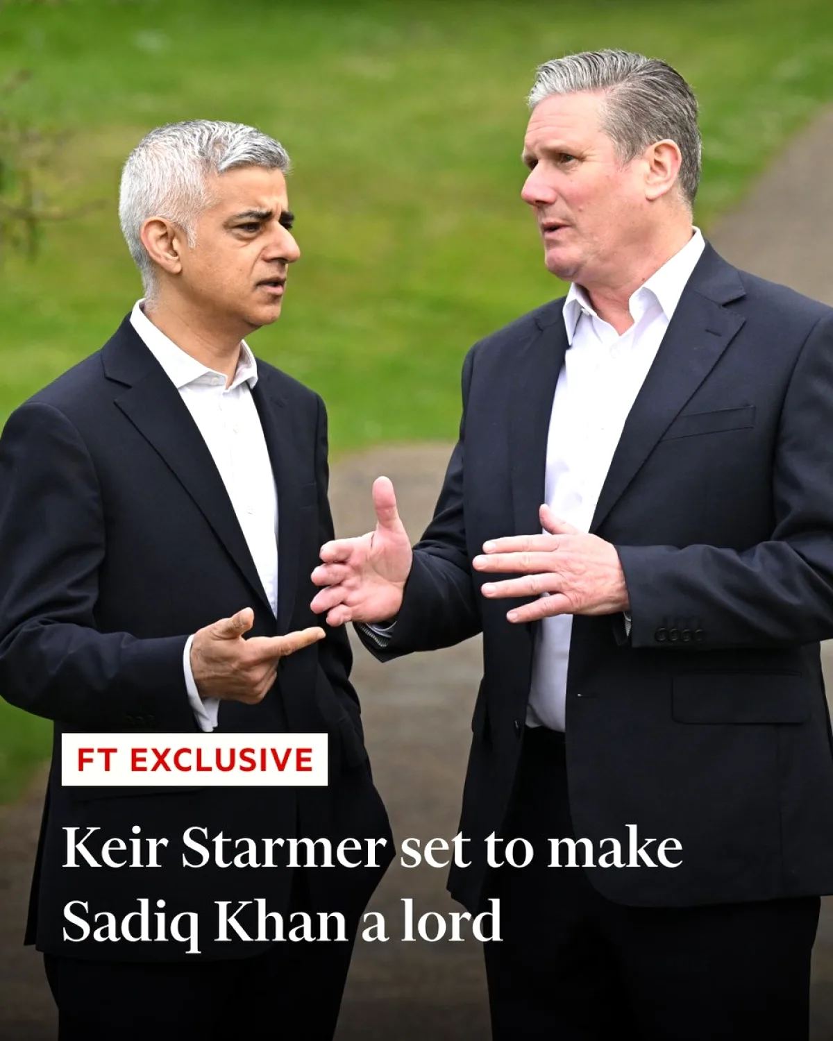 Keir Starmer, Sadiq Khan'a Asalet Unvanı Sunuyor Keir Starmer, Sadiq Khan'a Asalet Unvanı Sunuyor