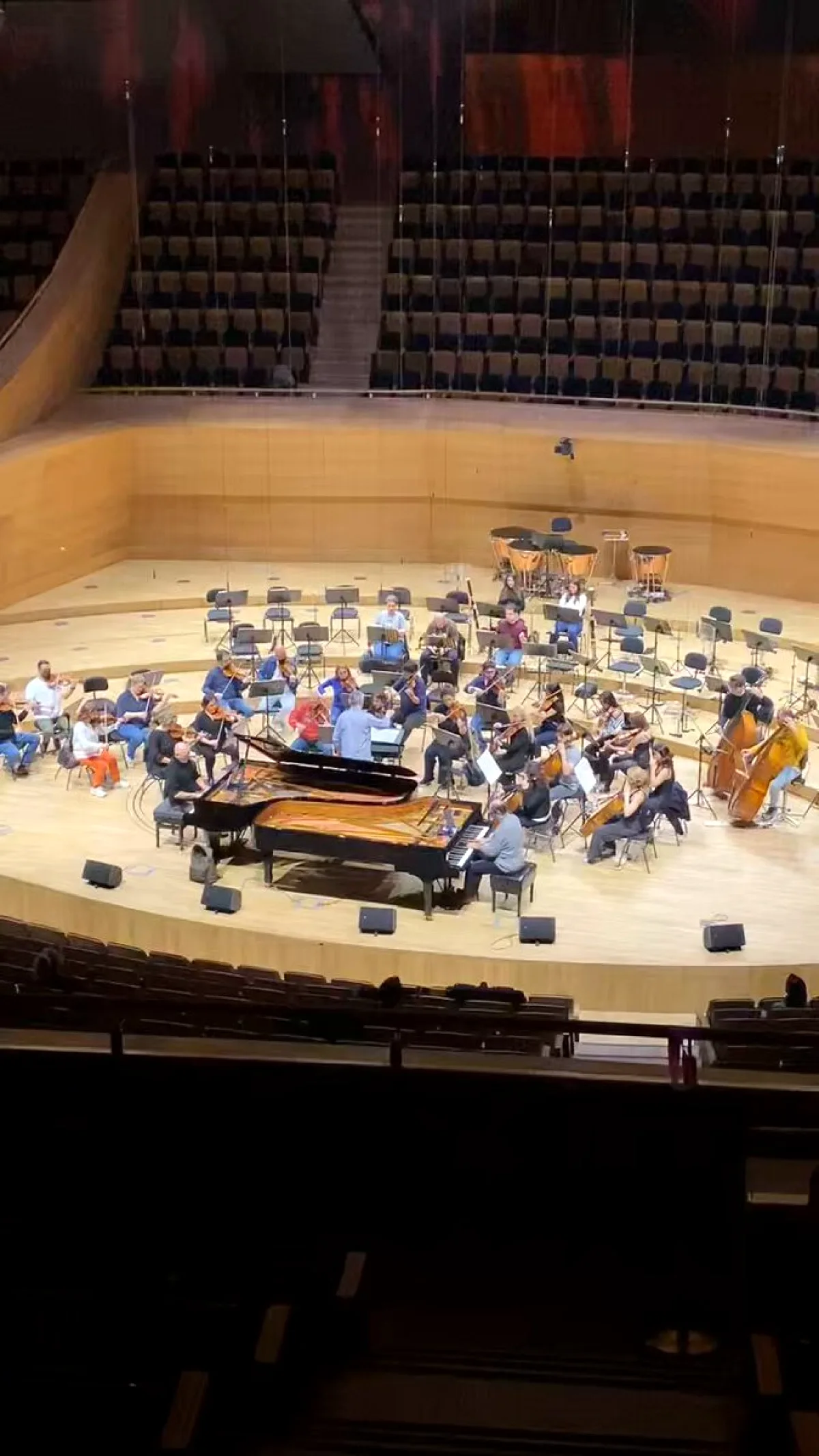 CSO Öğrencilerle Konser Provası Yaptı CSO Öğrencilerle Konser Provası Yaptı