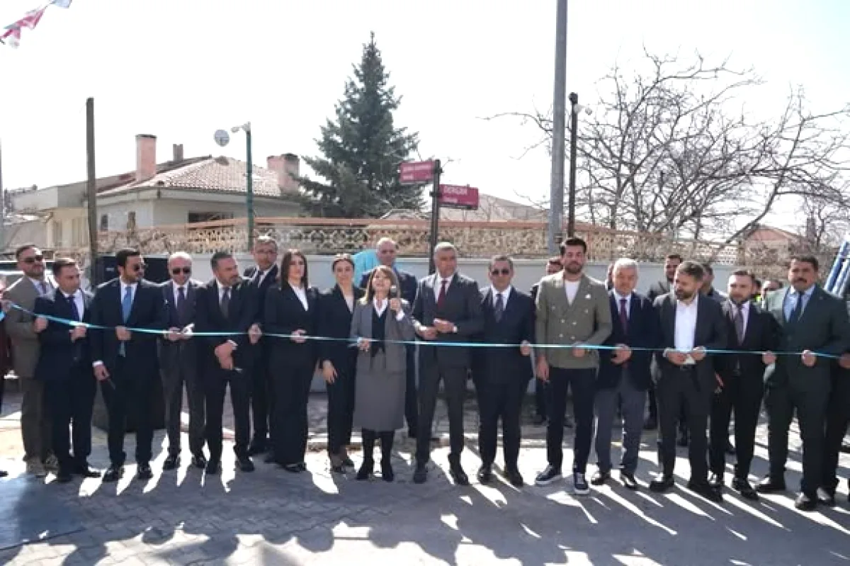 Pursaklar'da Şefika Gaspıralı Sokağı Açıldı Pursaklar'da Şefika Gaspıralı Sokağı Açıldı