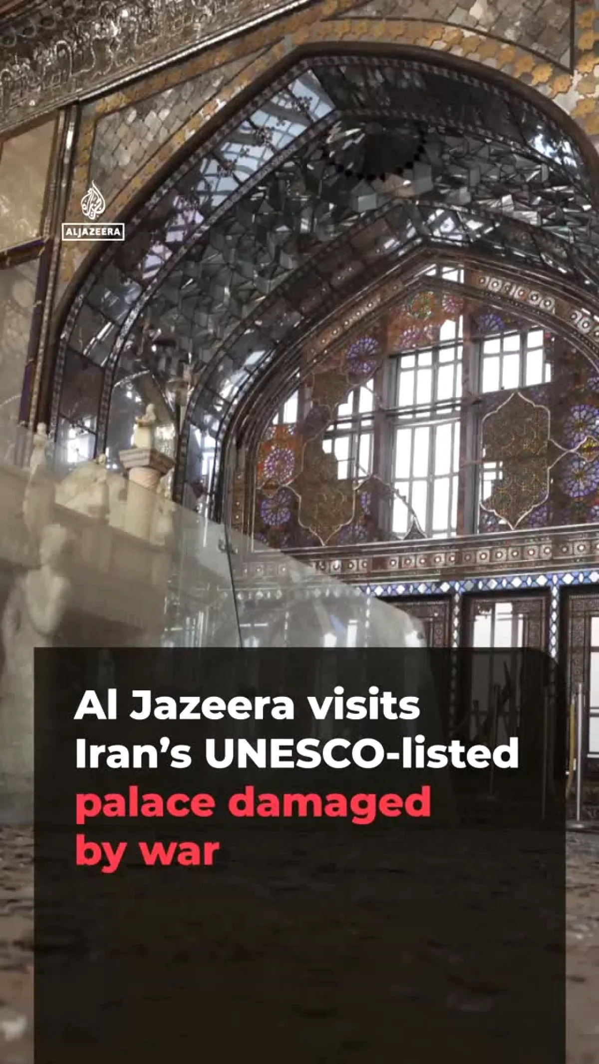 Golestan Sarayı'na Al Jazeera Ziyareti: Hasar İddiaları İnceleme Altında Golestan Sarayı'na Al Jazeera Ziyareti: Hasar İddiaları İnceleme Altında