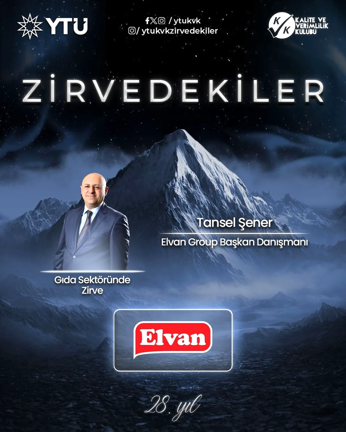 Gıda Sektöründe Zirve Stratejileri: Tansel Şener YTÜ'de Konuşacak Gıda Sektöründe Zirve Stratejileri: Tansel Şener YTÜ'de Konuşacak