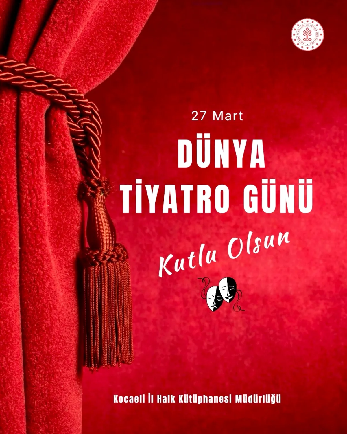 Kocaeli'de Dünya Tiyatro Günü Kutlandı Kocaeli'de Dünya Tiyatro Günü Kutlandı